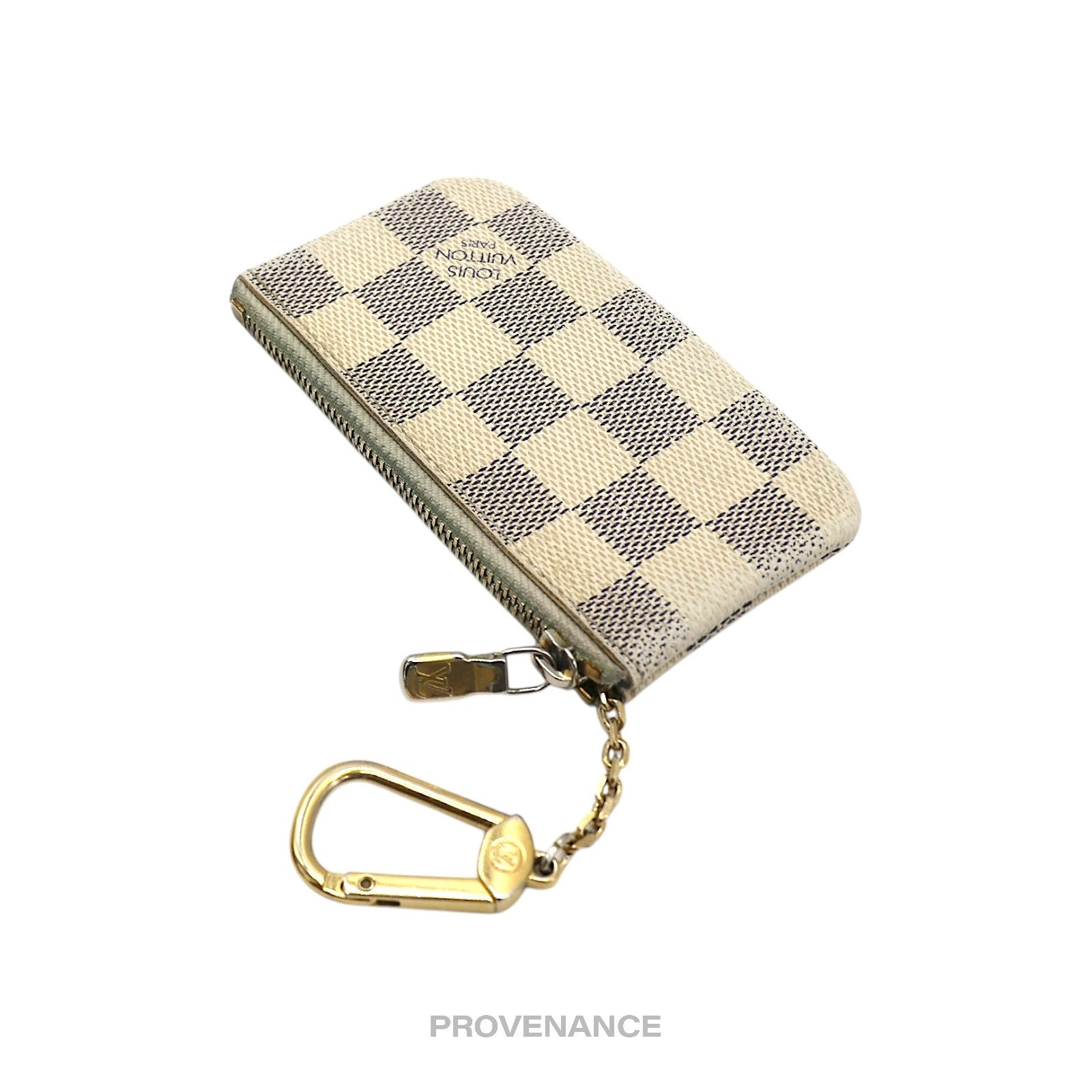 Louis Vuitton Key Pouch Cles - Damier Azur - 6