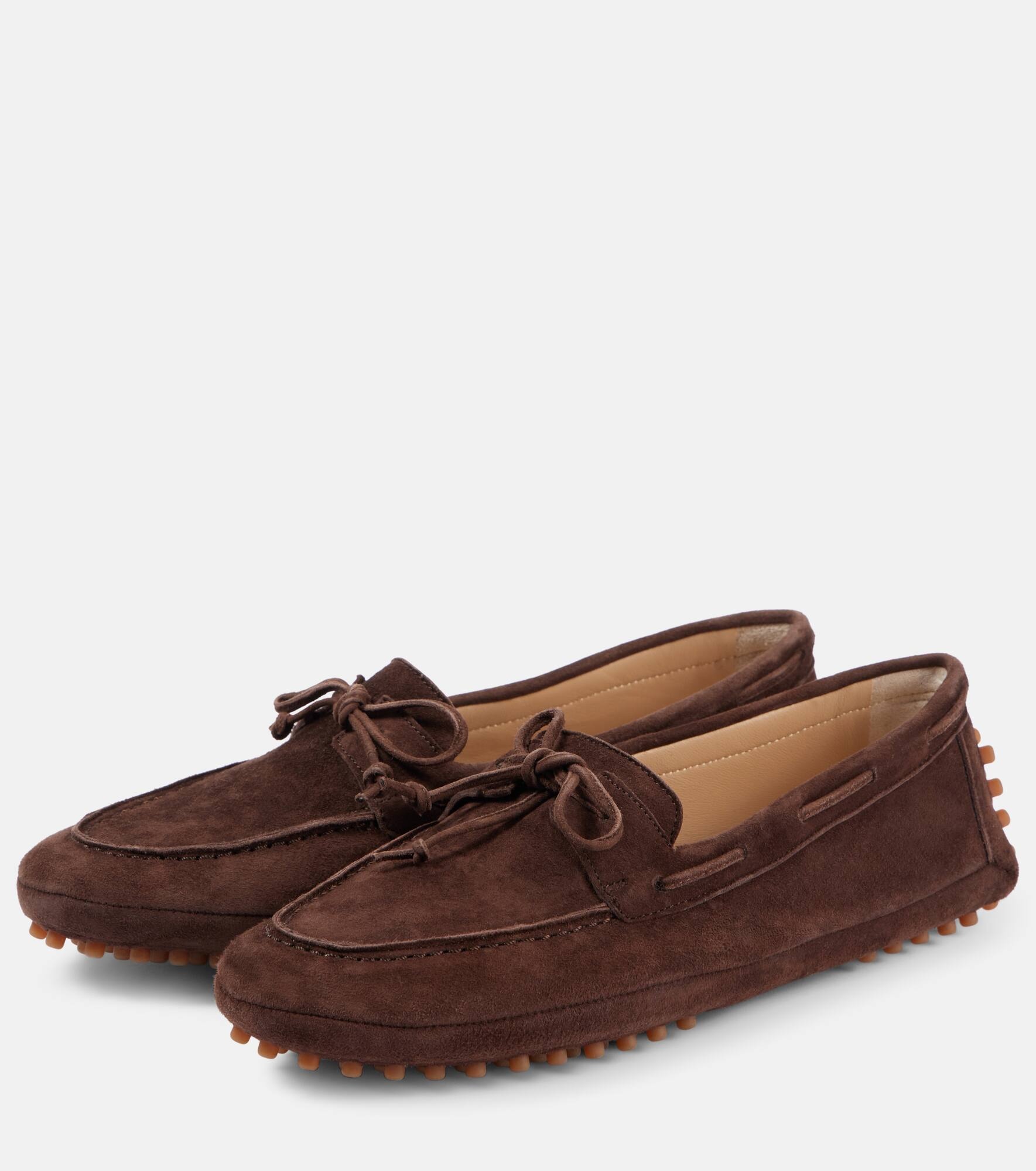 Suede driving shoes - 4