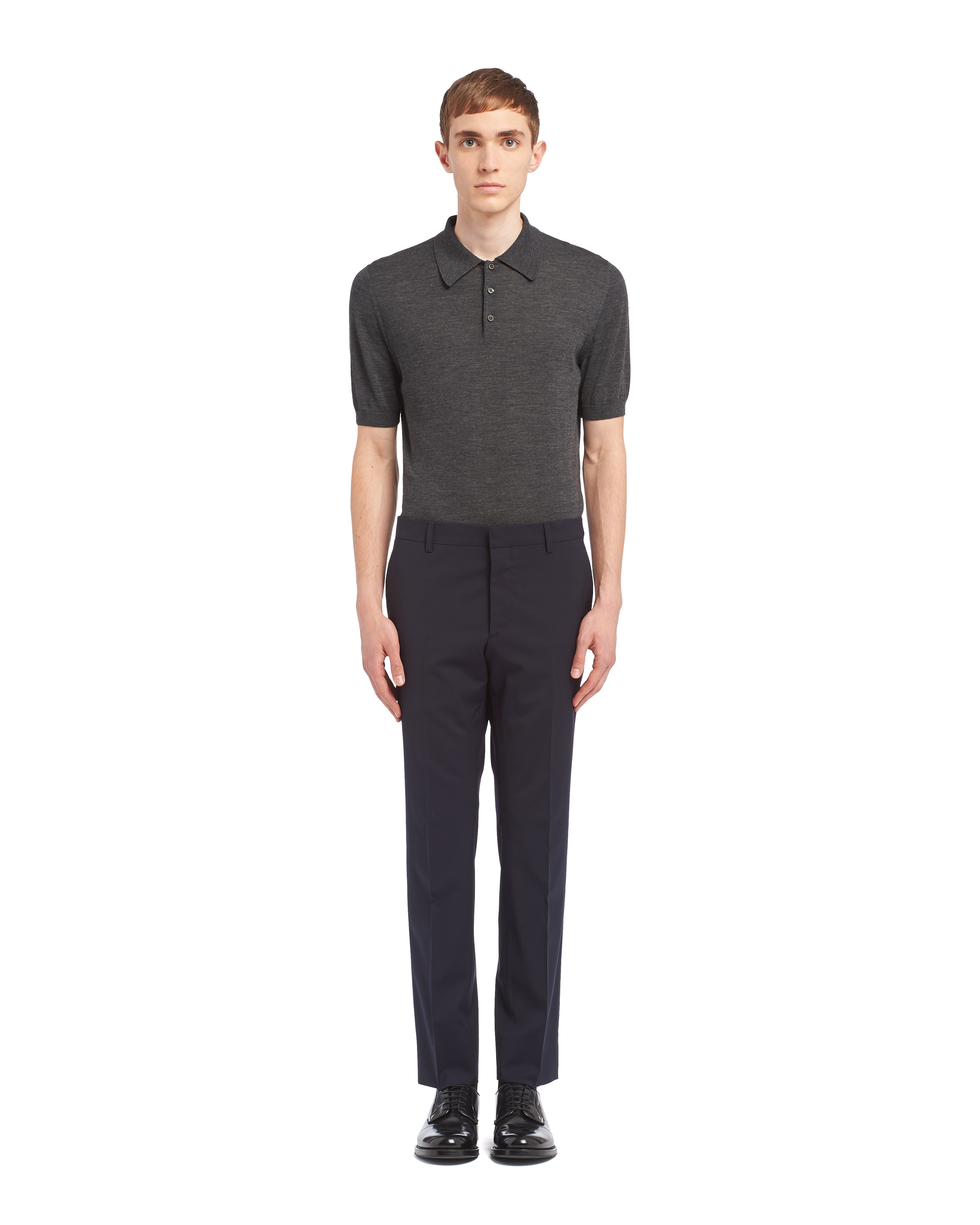 Light stretch wool pants - 2