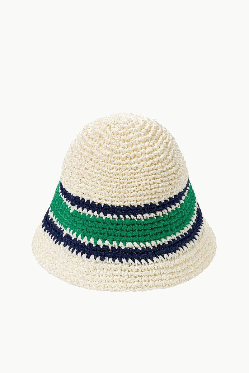 STAUD RITA BUCKET HAT TAN 1