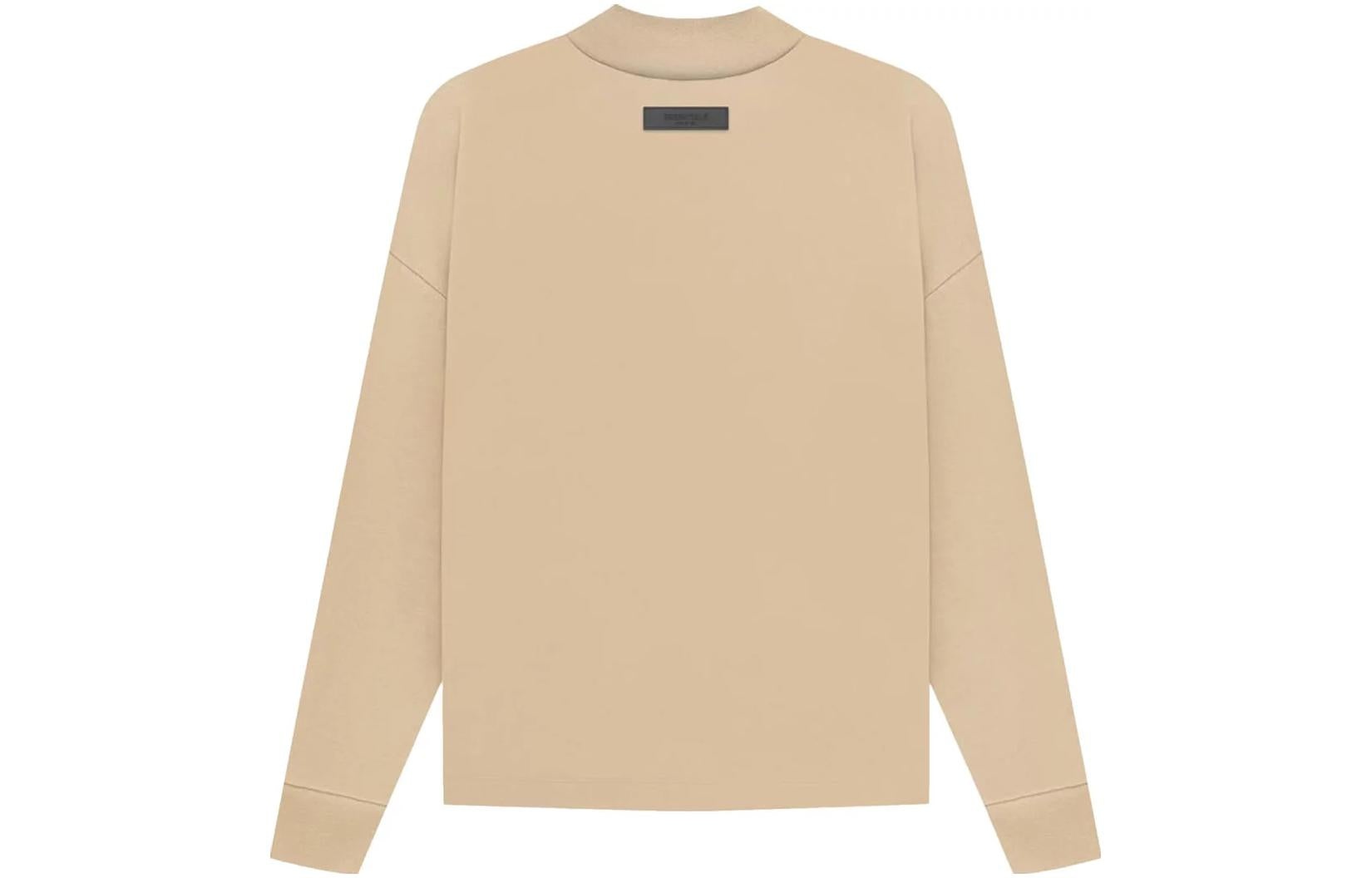 Fear of God Essentials SS23 Long Sleeve Logo Tee 'Sand' 125BT222014F - 3