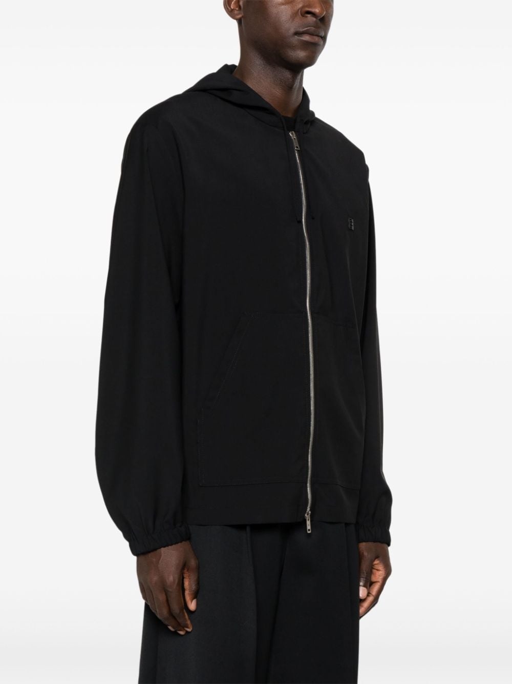 4G wool zipped hoodie - 3