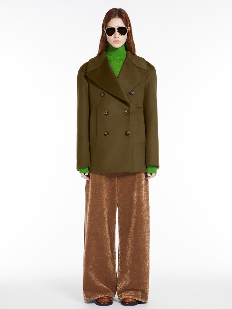 Sportmax ORCHIS Oversized wool-blend pea coat outlook