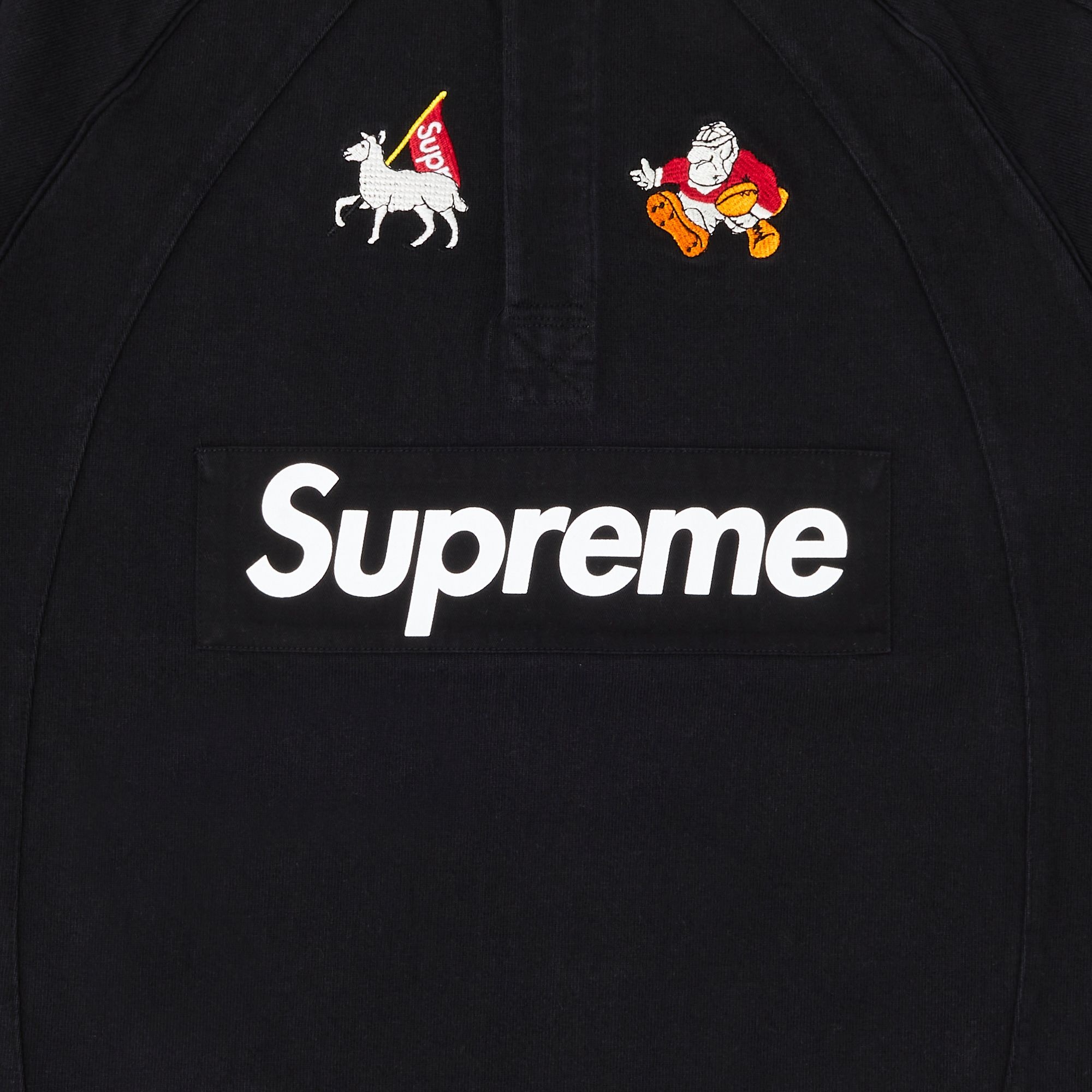 ウェア Supreme S/S Rugby \"Black Supreme S S Rugby (SS24) - $118