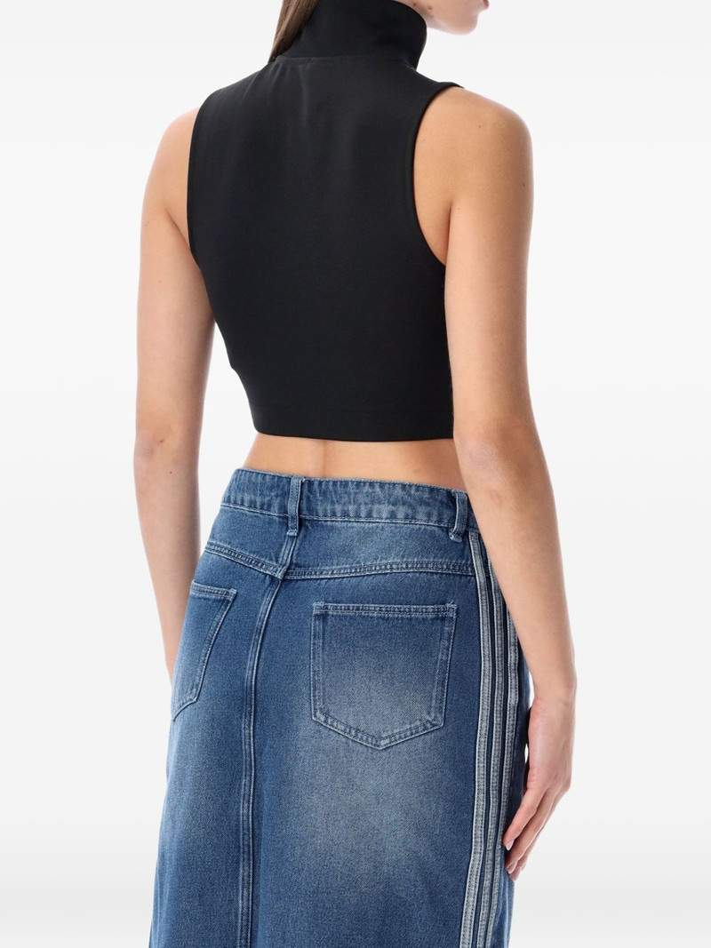 adidas zip sleeveless top outlook