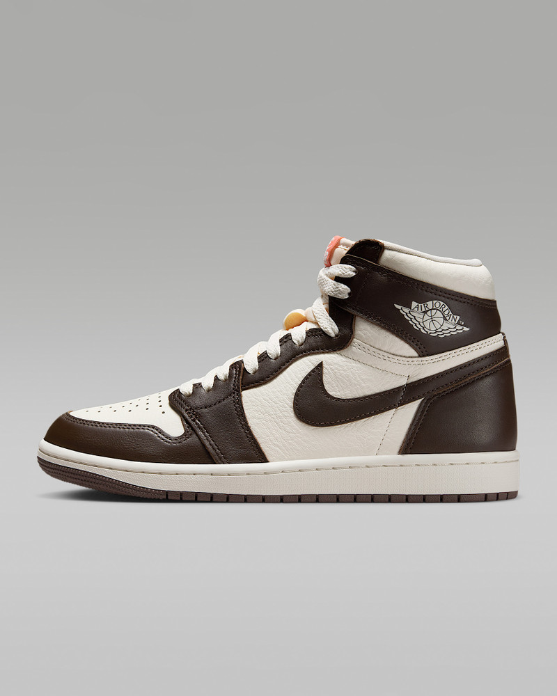 Air Jordan 1 Retro High OG "Baroque Brown and Sail" Women's Shoes - 1