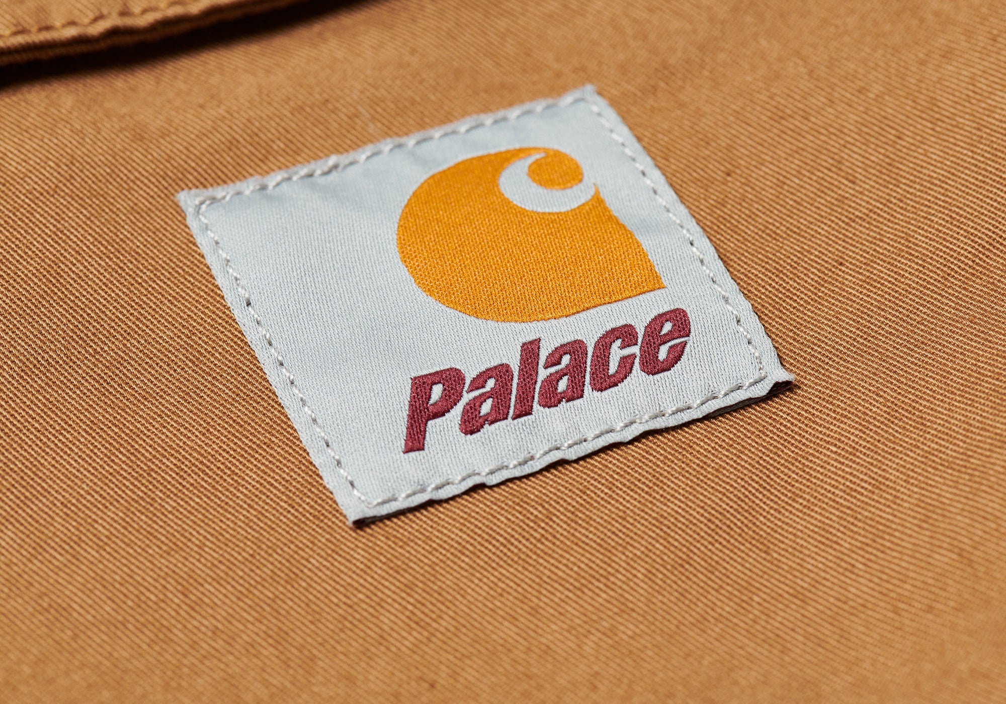 PALACE CARHARTT WIP LONGSLEEVE MASTER SHIRT HAMILTON BROWN - 3
