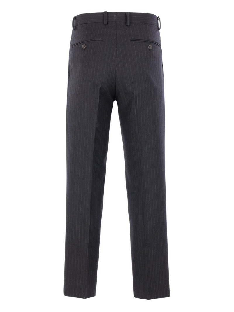 AURALEE striped straight-leg trousers outlook