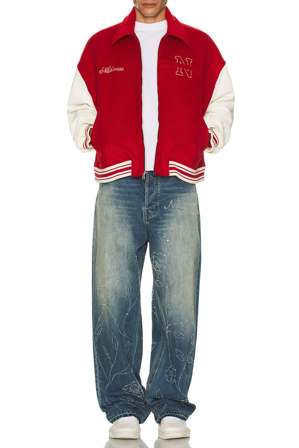 Varsity Oversized Bomber - 5