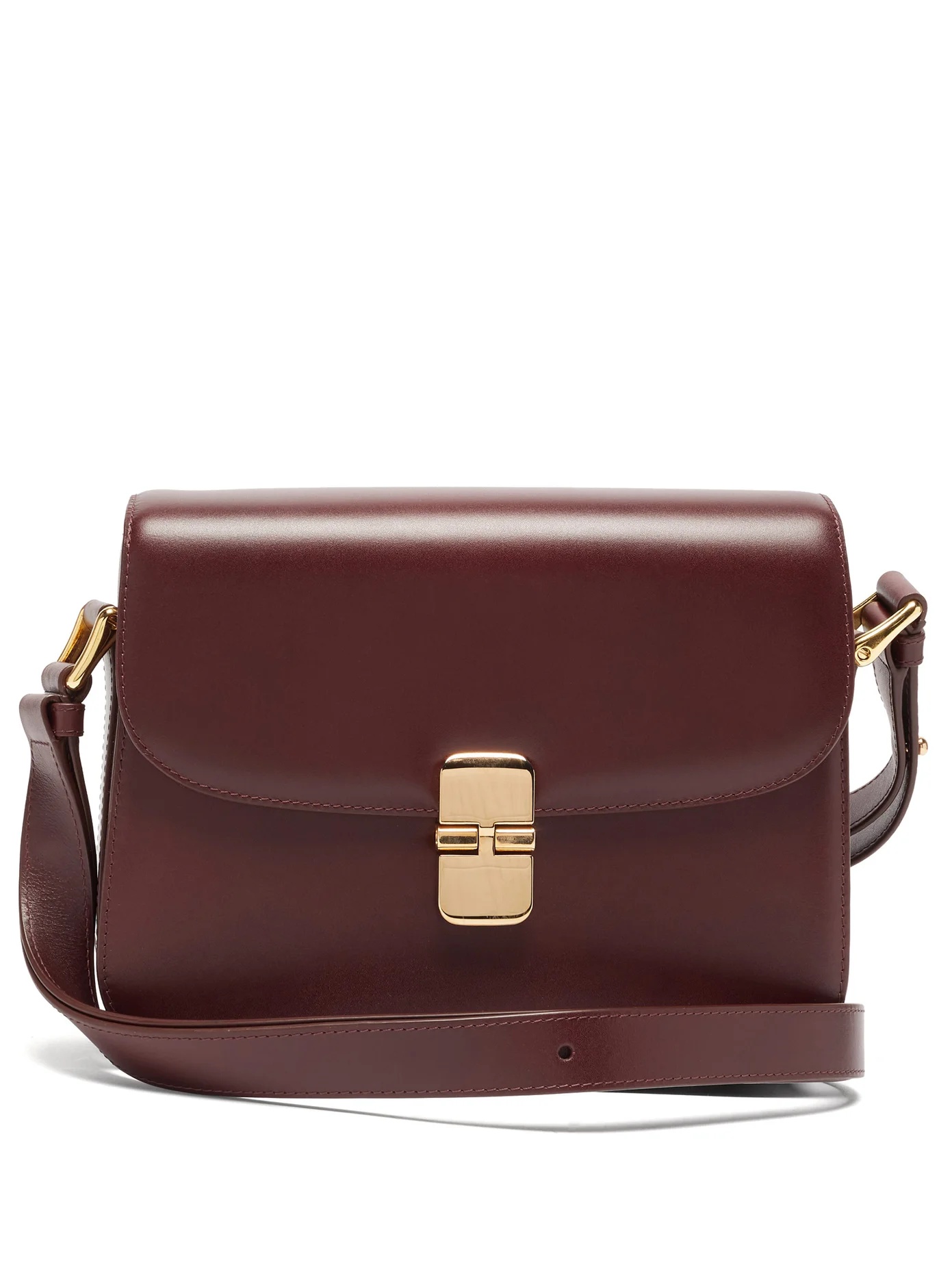 Grace leather cross-body bag - 1