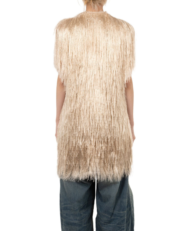 Shaggy Fringe Knit Vest 18