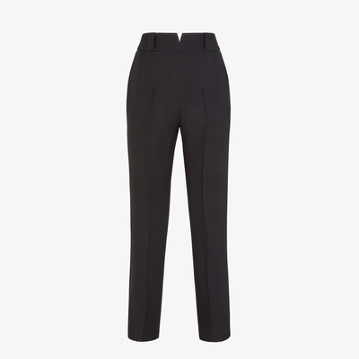 FENDI Black viscose pants outlook