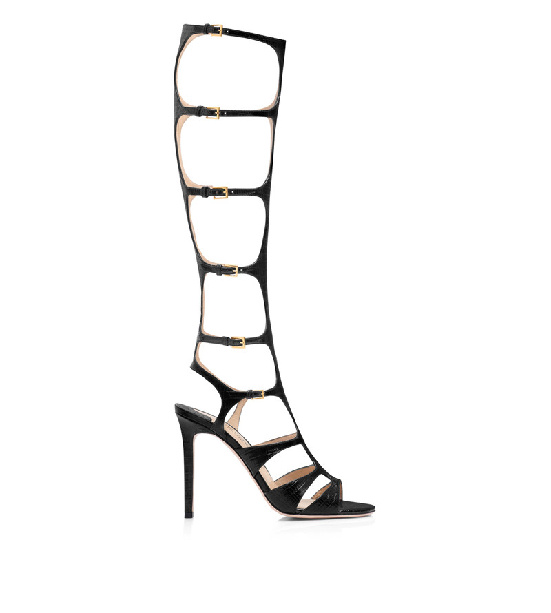 PRINTED TEJUS PARADIS KNEE-HIGH SANDAL 1
