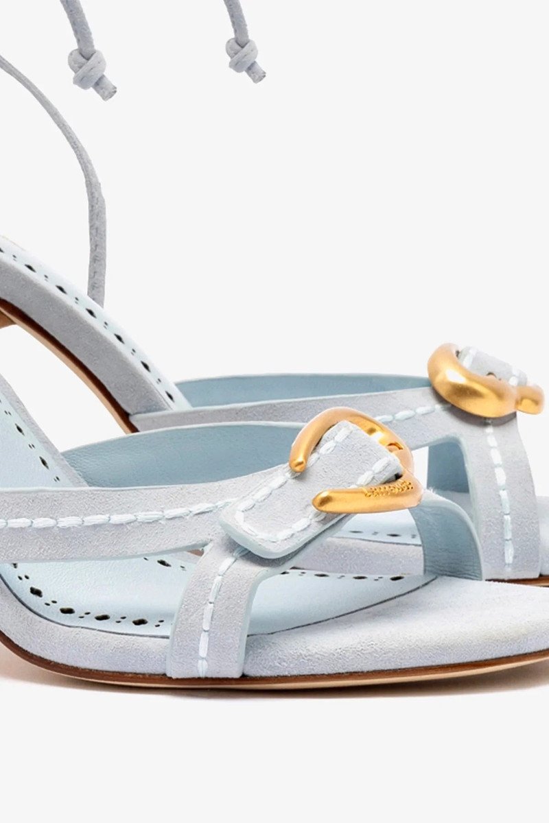 Verona Strappy Sandal In Maya Suede 4