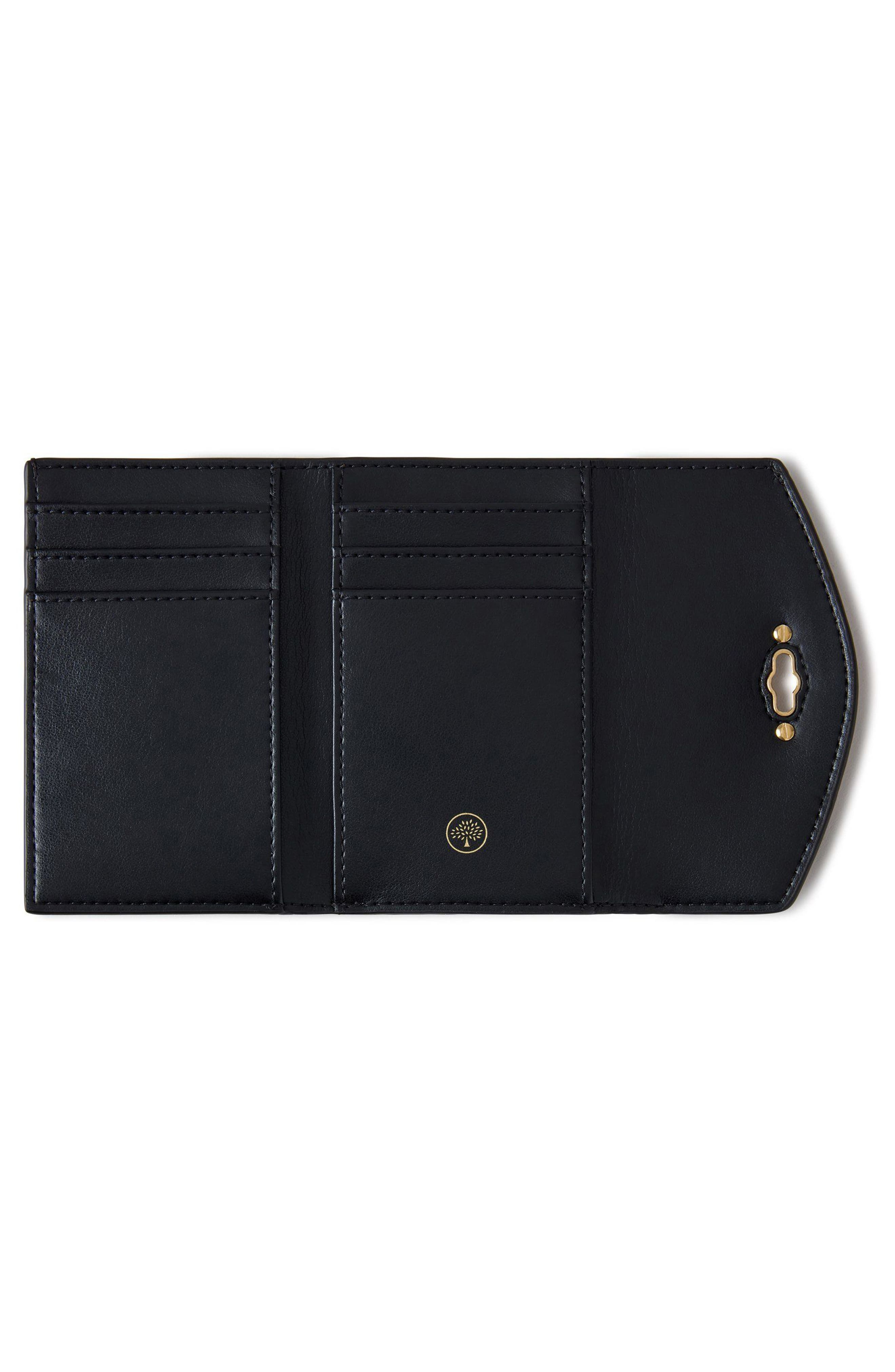 Mulberry Darley Folded Leather Wallet in Ebony at Nordstrom - 2
