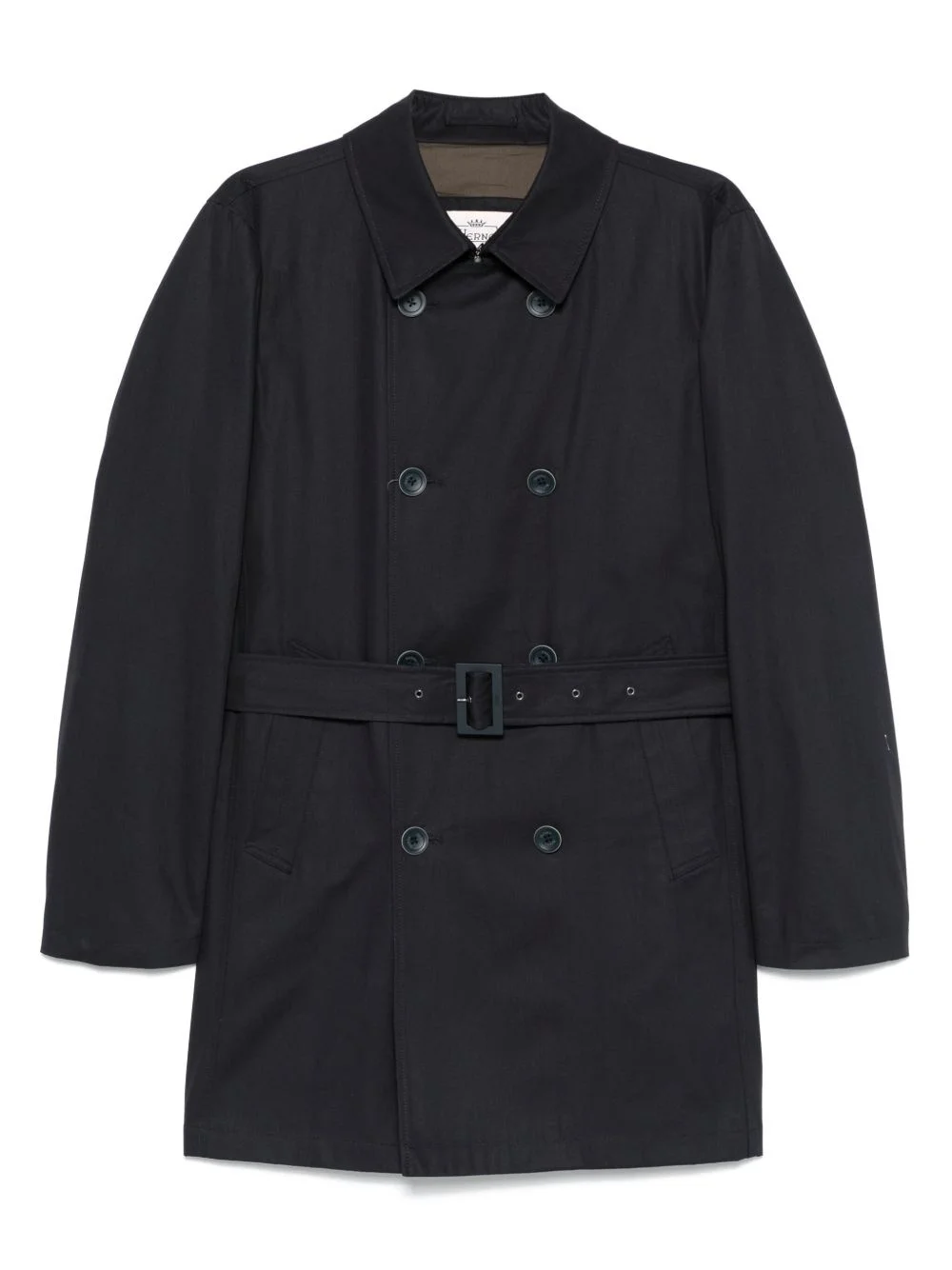 cotton trench coat - 1