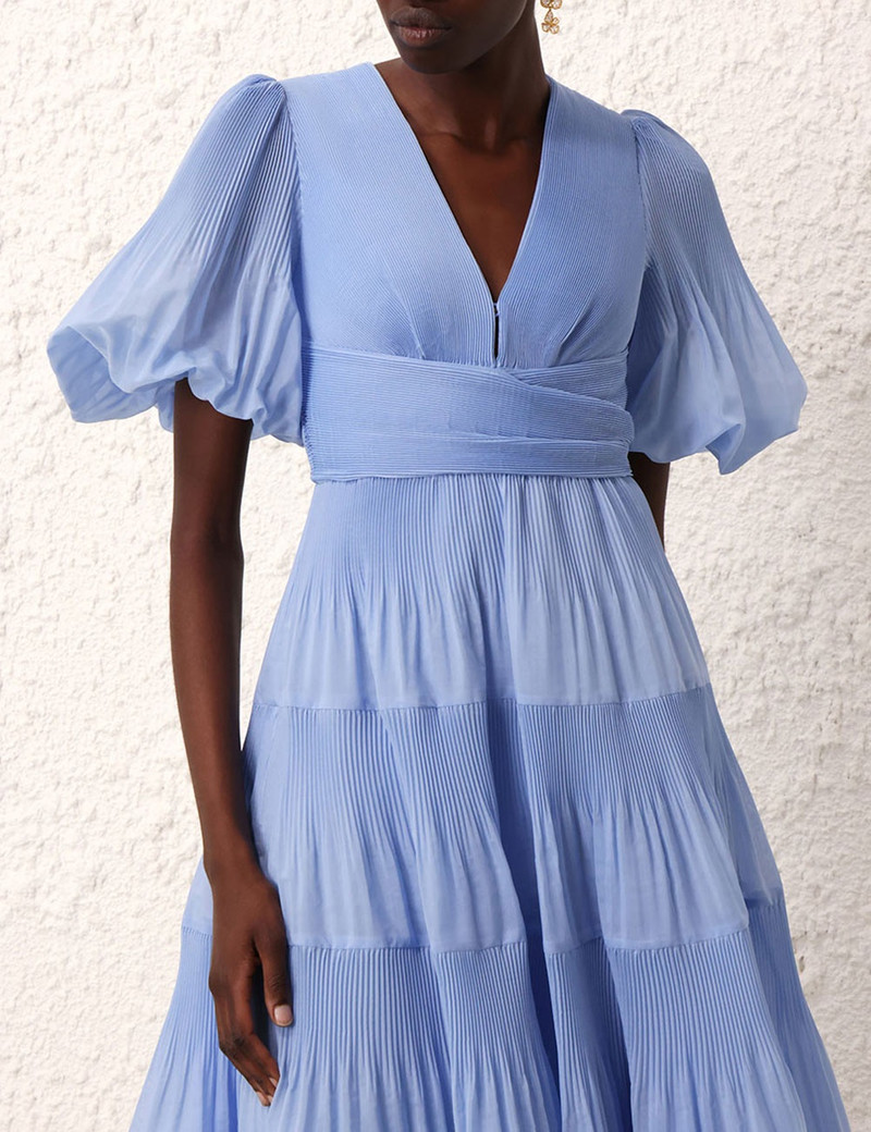 PLEATED MIDI DRESS 5