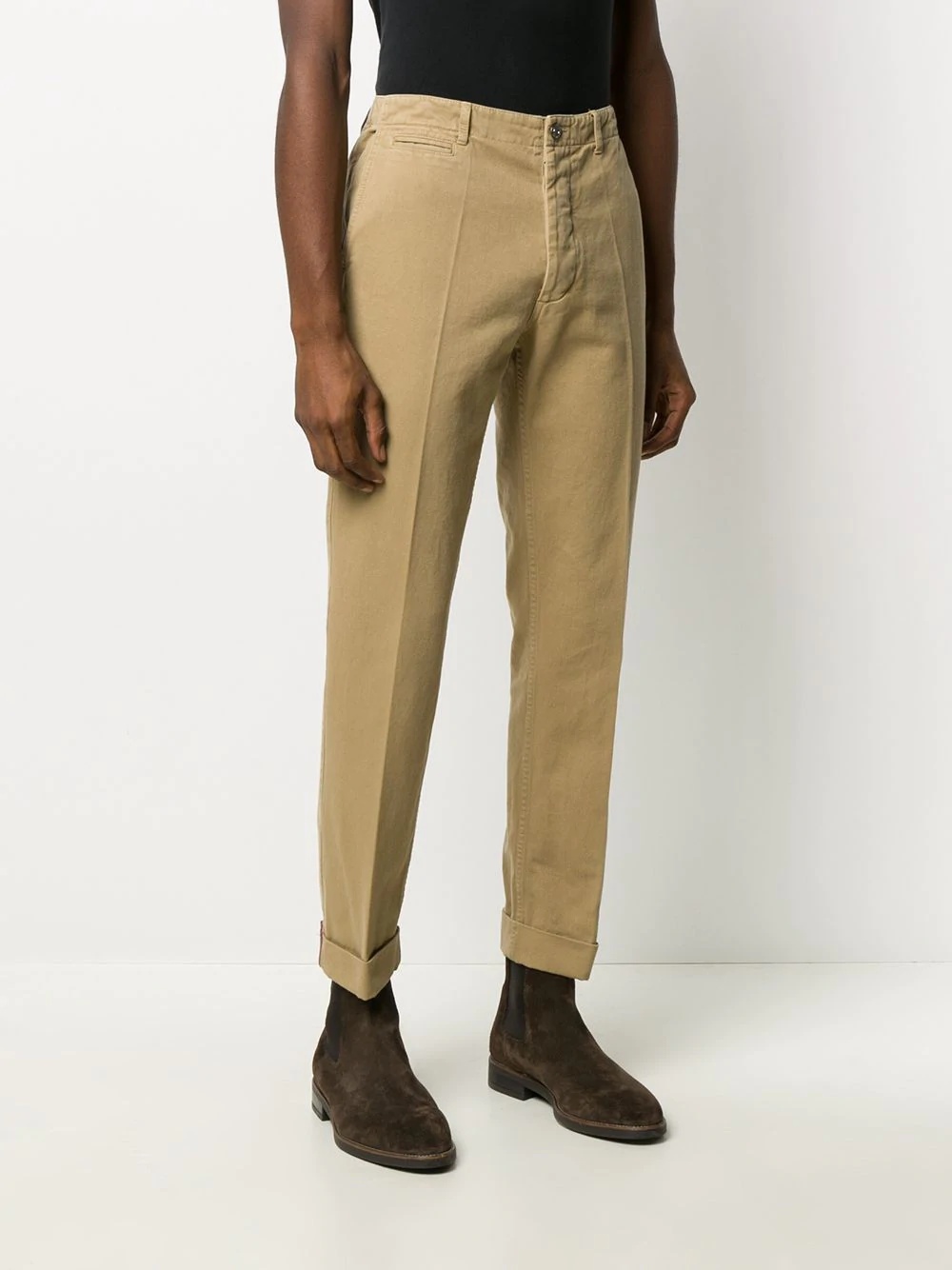 slim-fit trousers  - 3