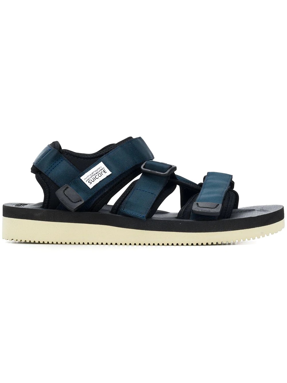 touch-strap fastening sandals - 1