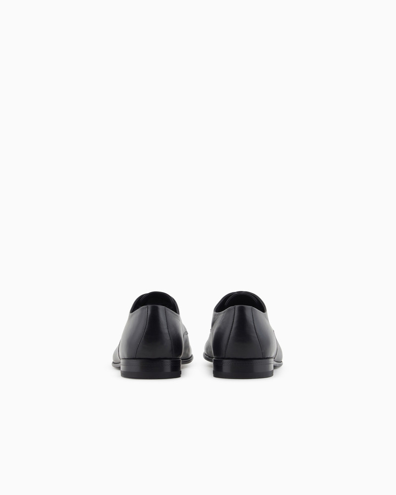 GIORGIO ARMANI LEATHER DERBY SHOES outlook