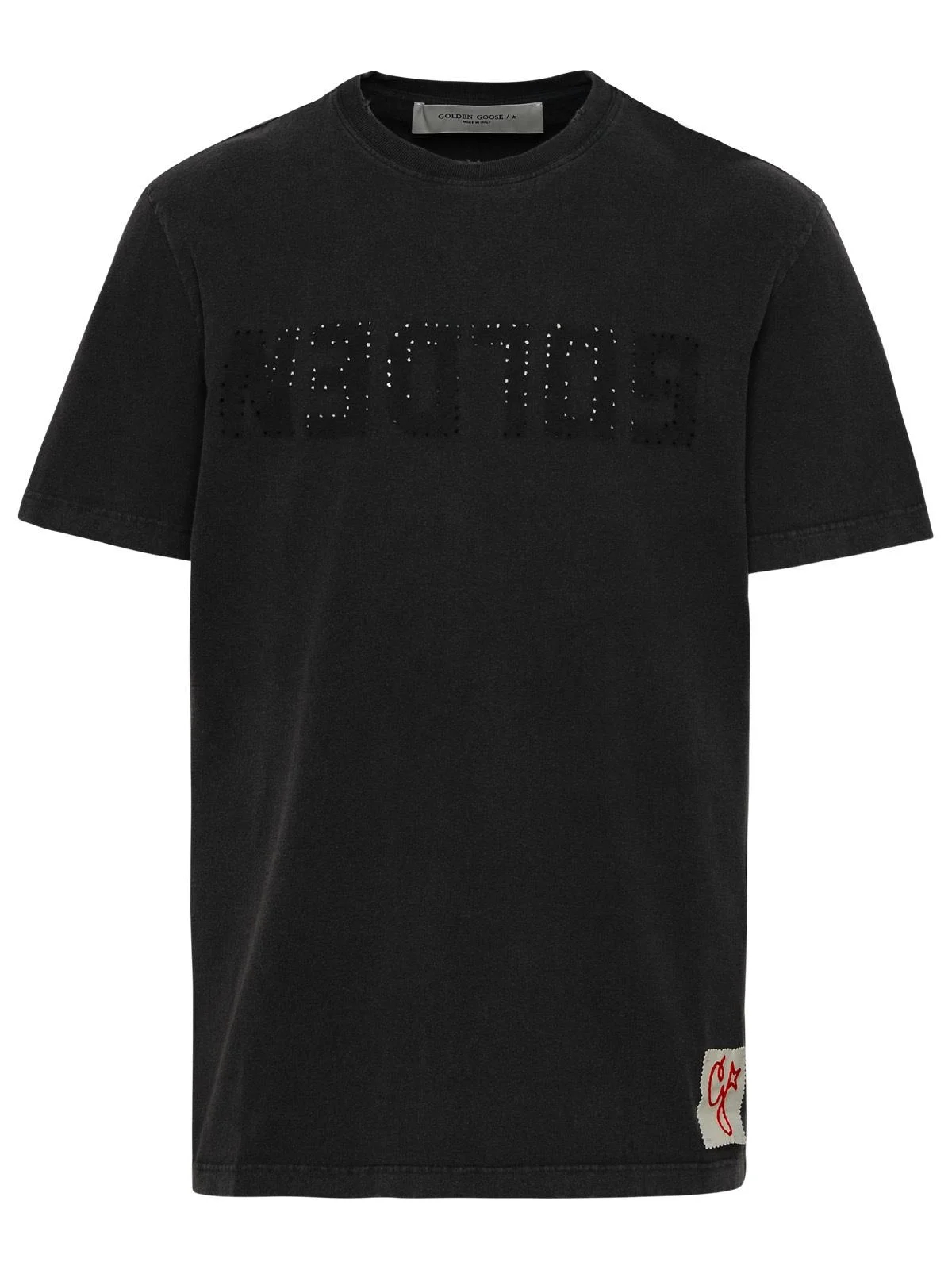 Golden Goose Gray Cotton T-Shirt Men - 1