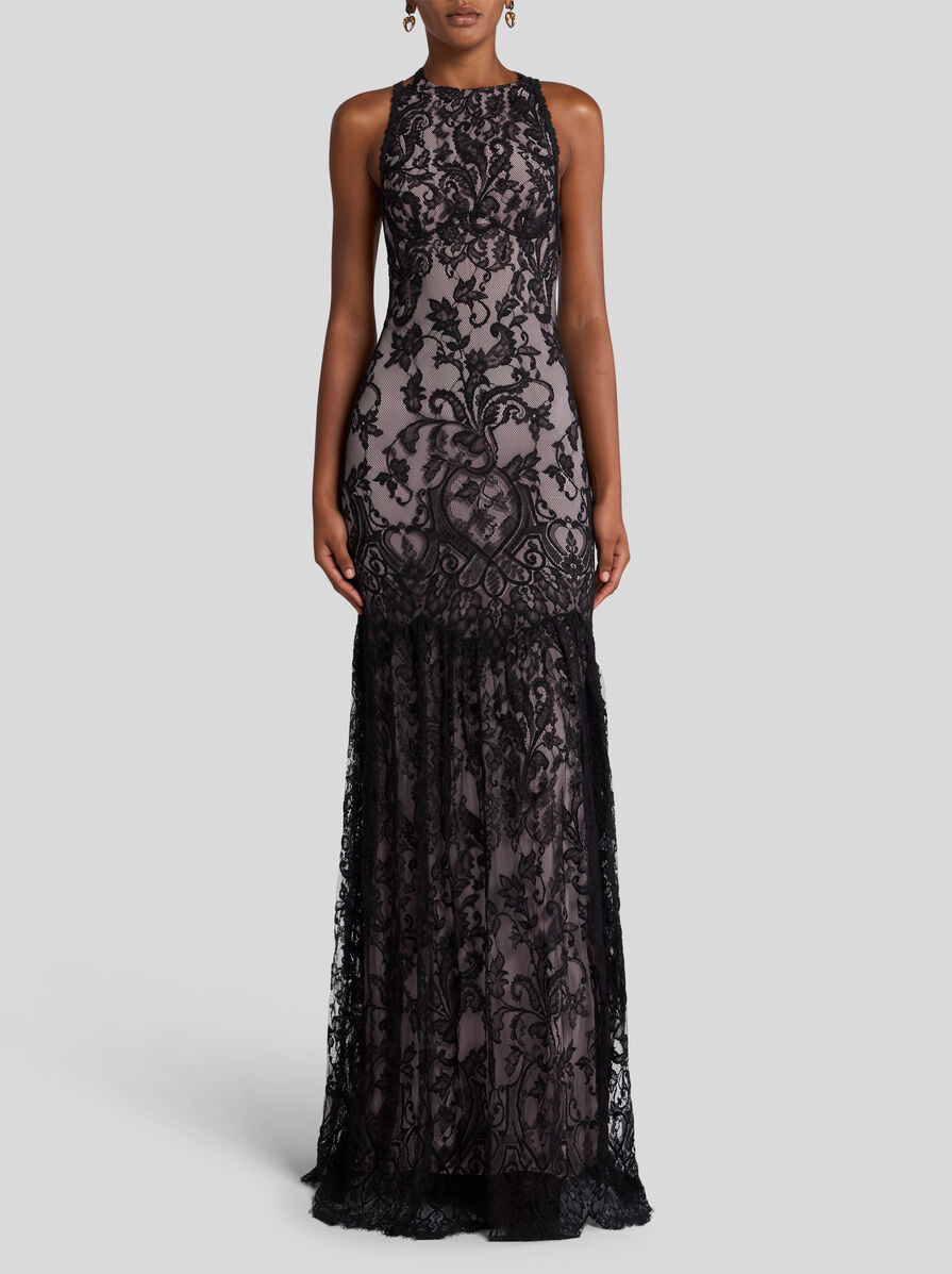 YARN-DYED LACE DRESS - 3