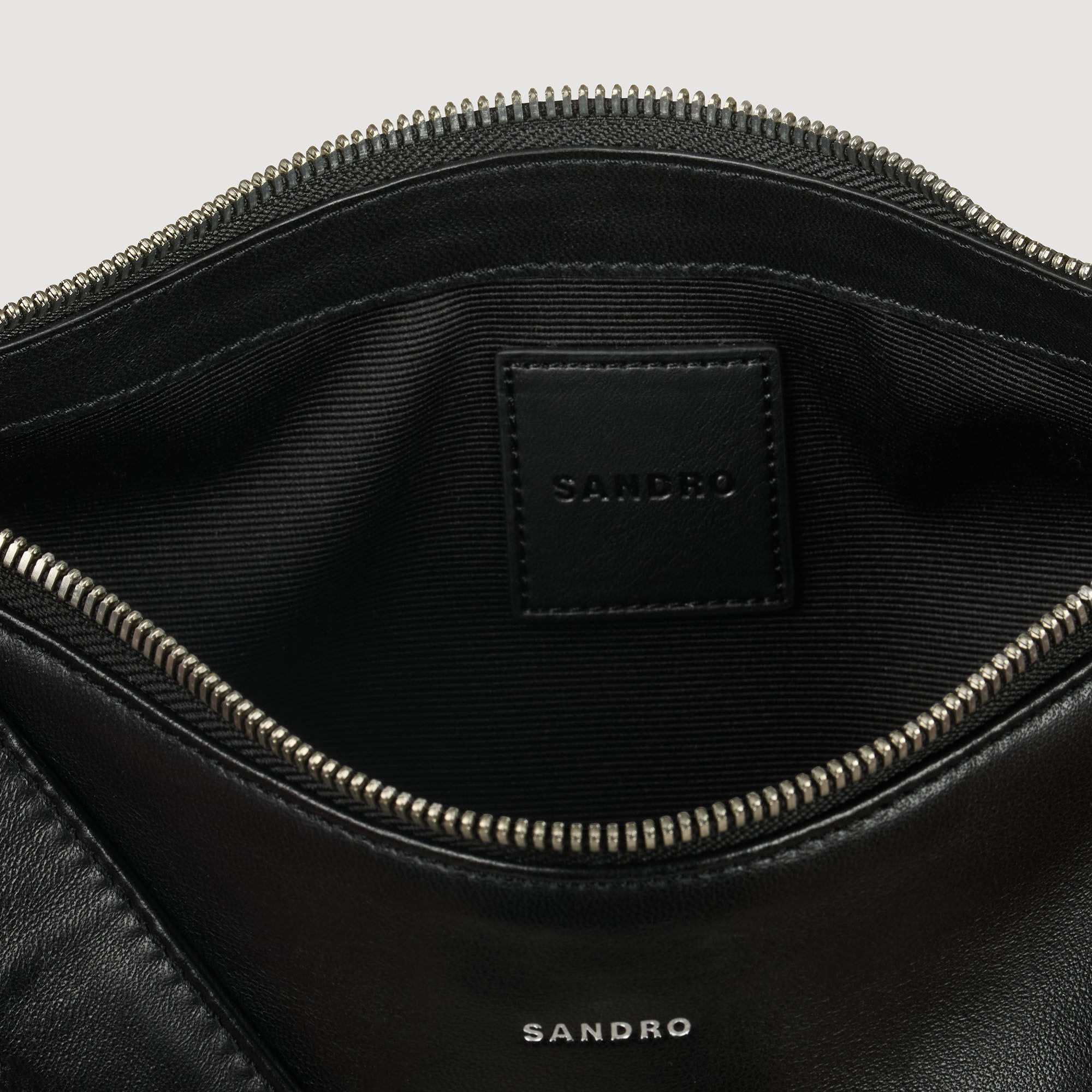 SMALL LEATHER HOBO BAG - 5