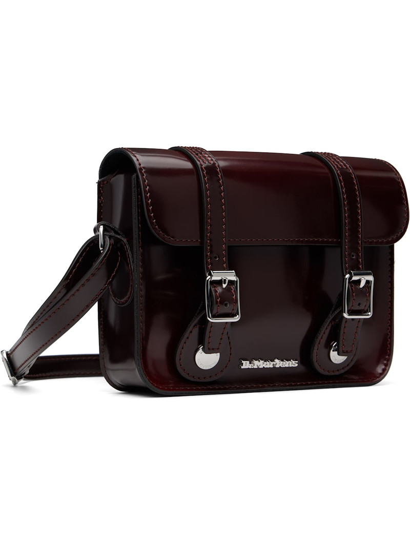 Dr. Martens Burgundy 7 Inch Vegan Crossbody Bag outlook