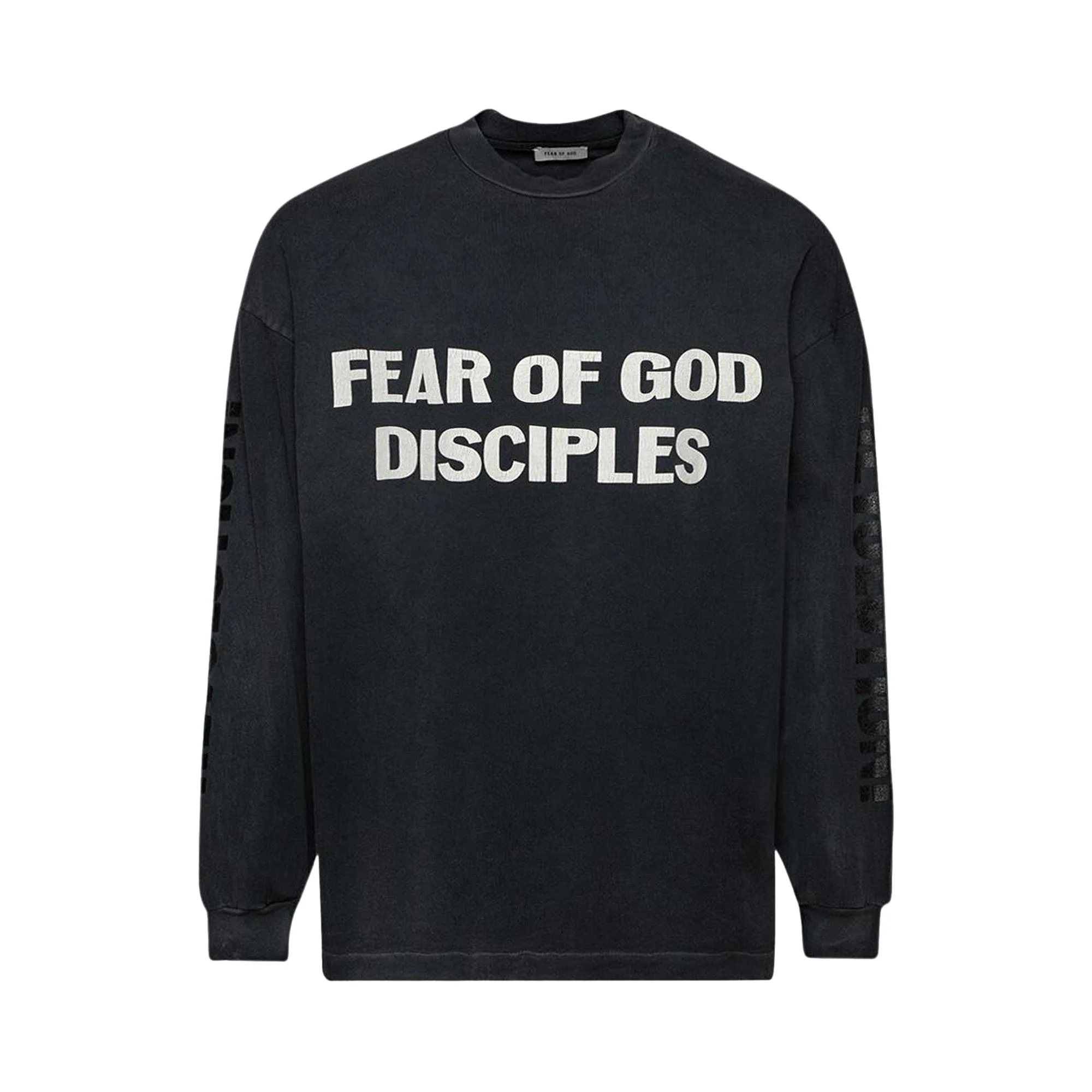 Fear of God Relaxed Long-Sleeve Disciple Tee 'Black' - 1