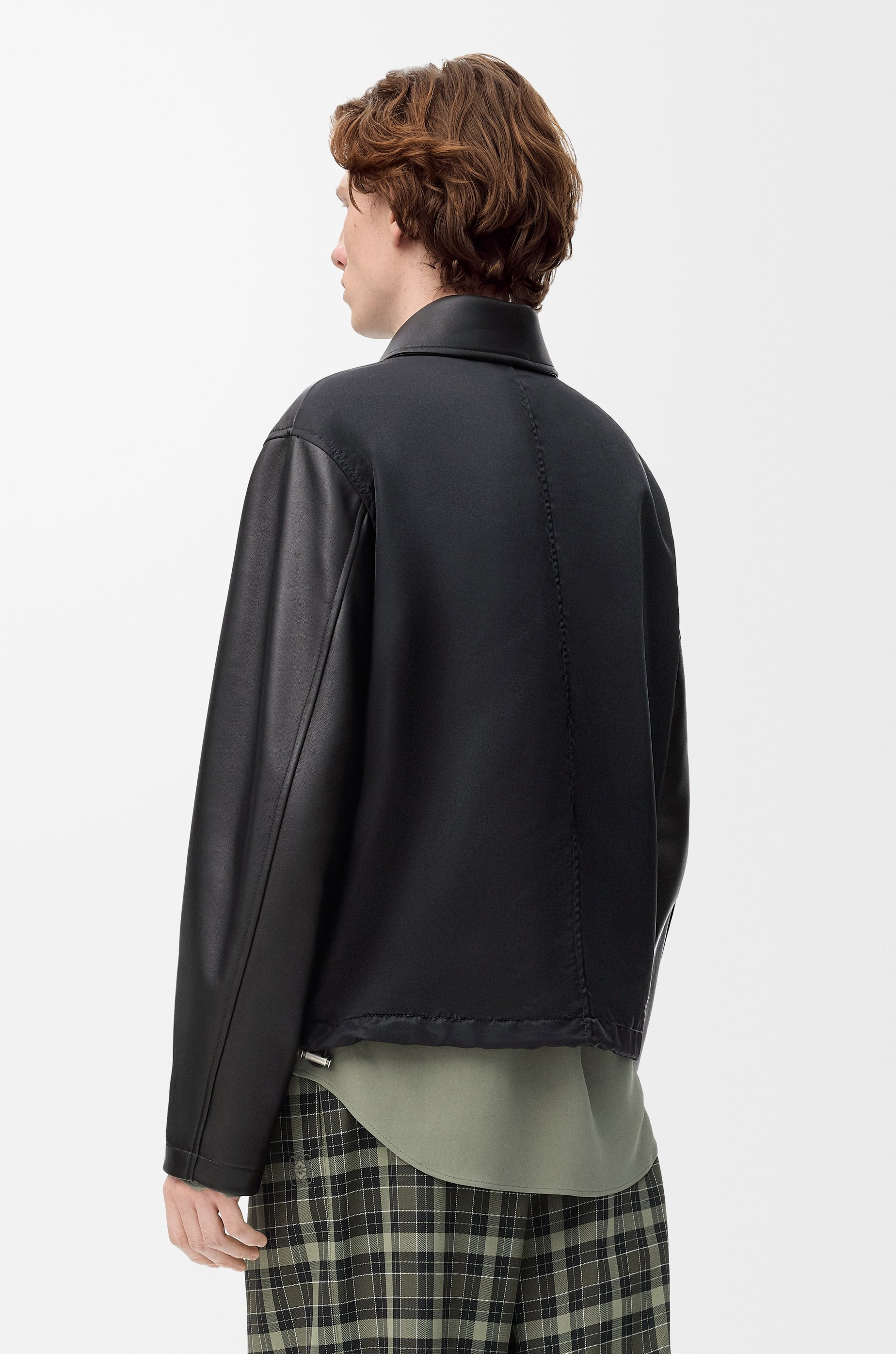 Workwear jacket in nappa lambskin - 4