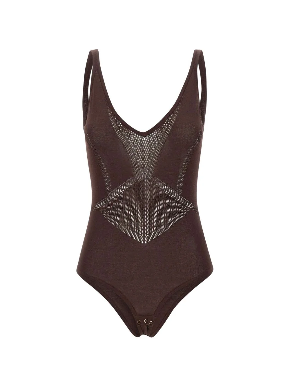 openwork bodysuit - 1