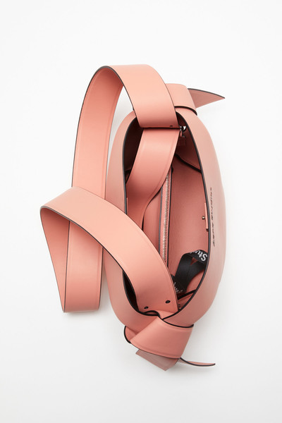 Acne Studios Musubi mini shoulder bag - Salmon pink outlook