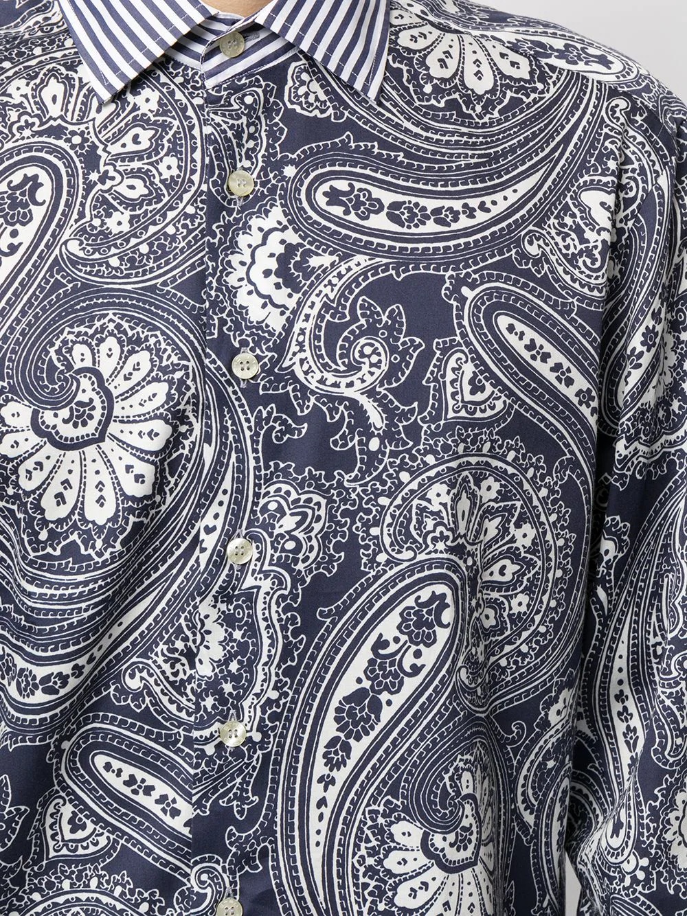 paisley-print shirt - 5