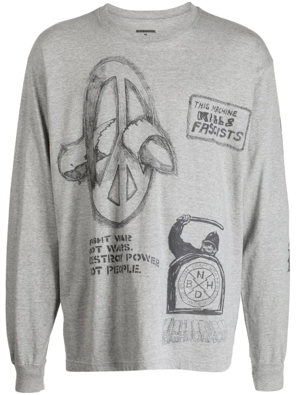 graphic-print cotton T-shirt - 1