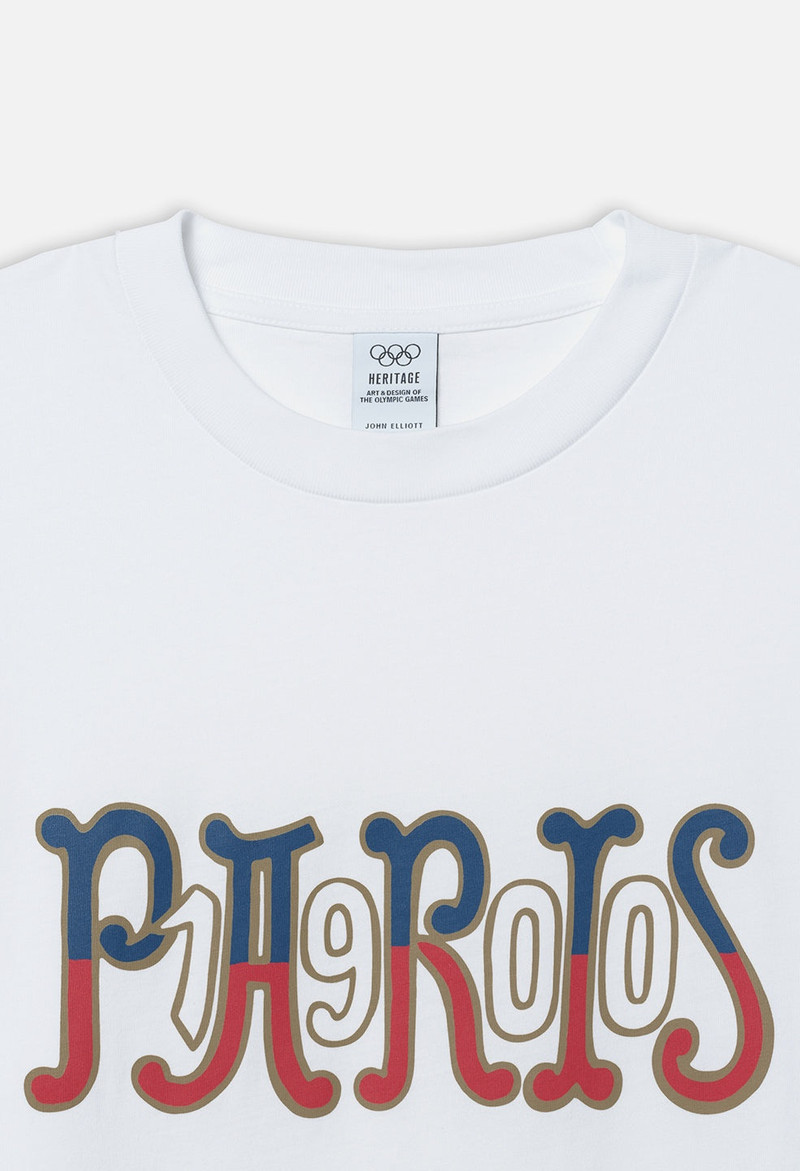 John Elliott JOHN ELLIOTT X OLYMPIC HERITAGE PARIS UNIVERSITY TEE outlook