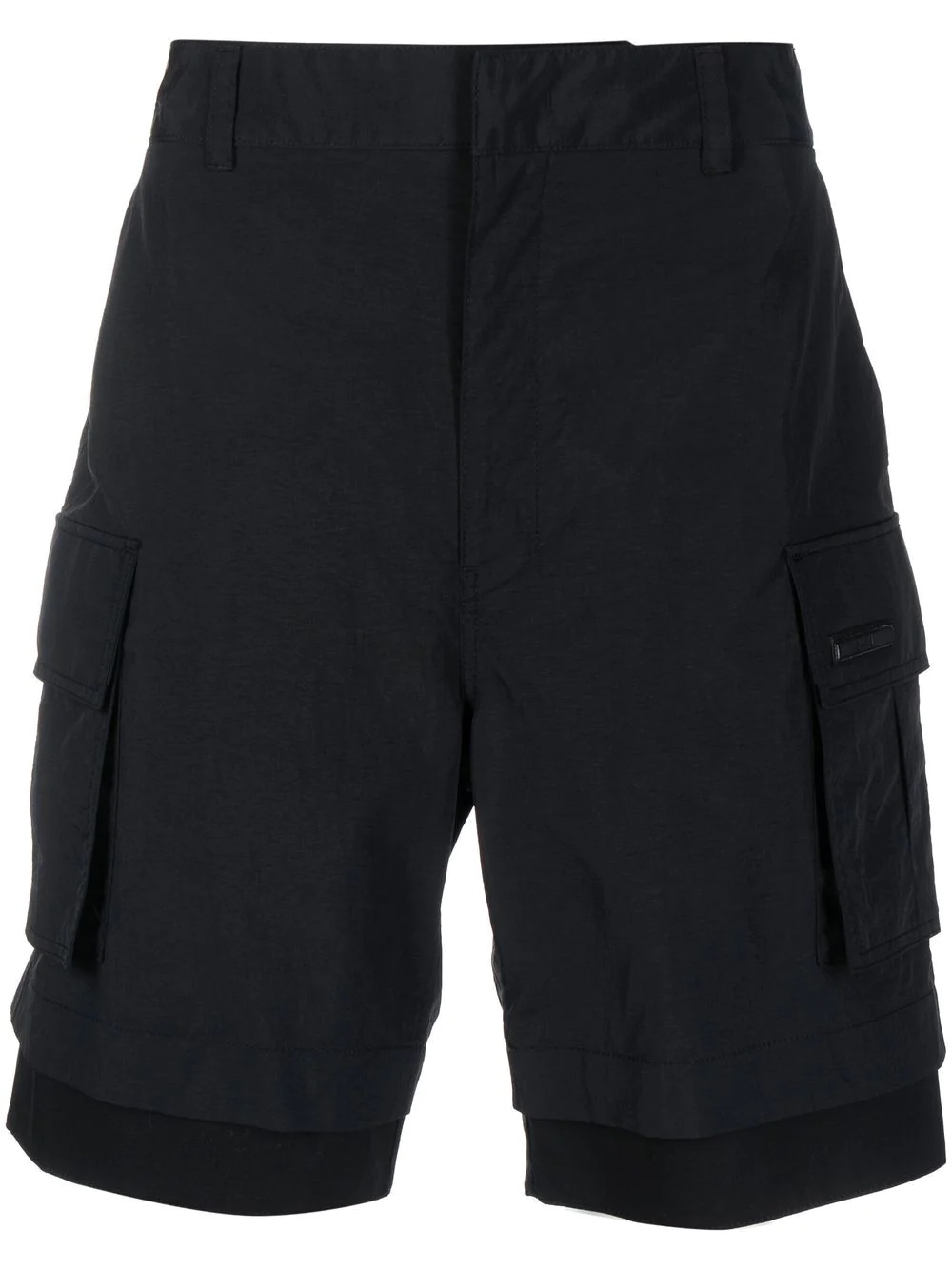 cotton cargo shorts - 1