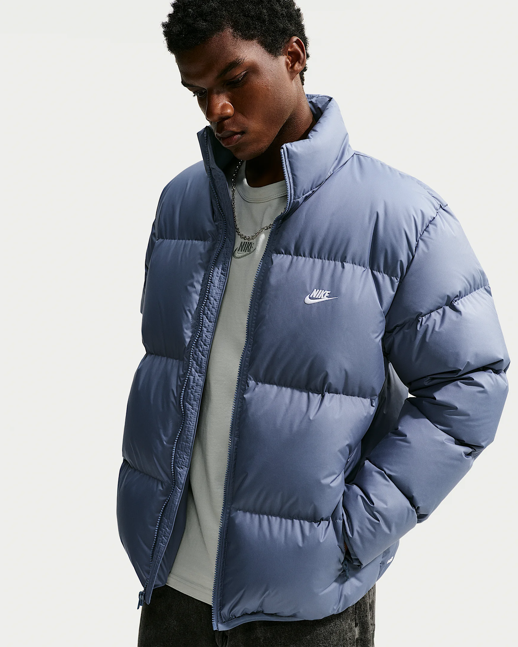 Nike Sportswear Club Men's Therma-FIT Down Puffer Jacket - 1