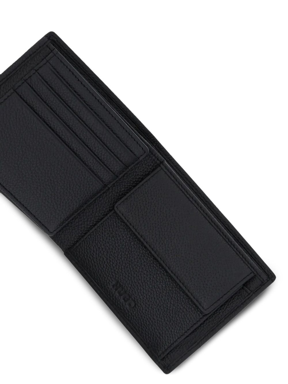 leather panelled wallet - 4