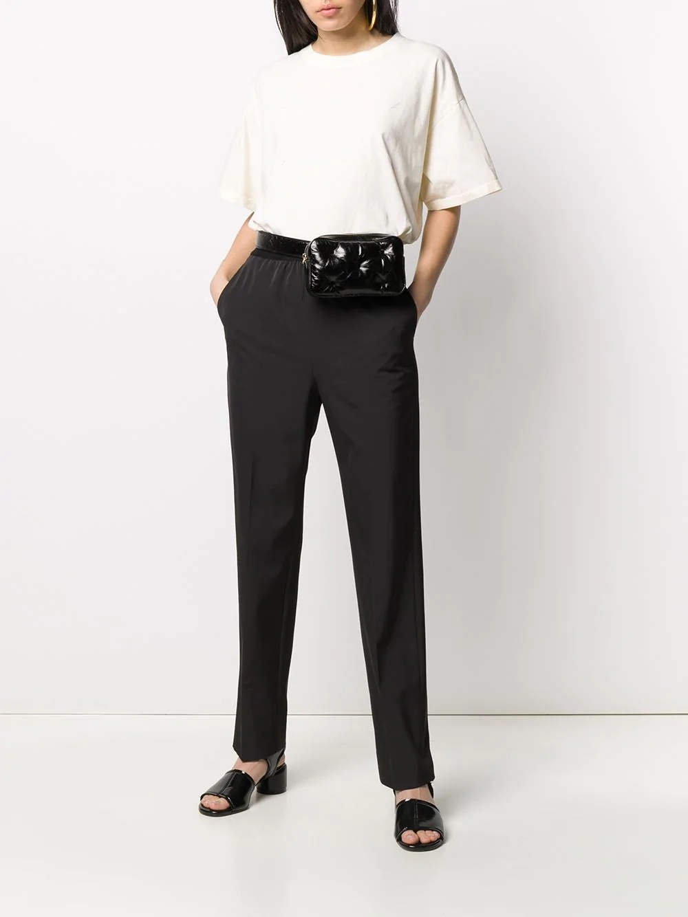 high-waisted trousers - 2