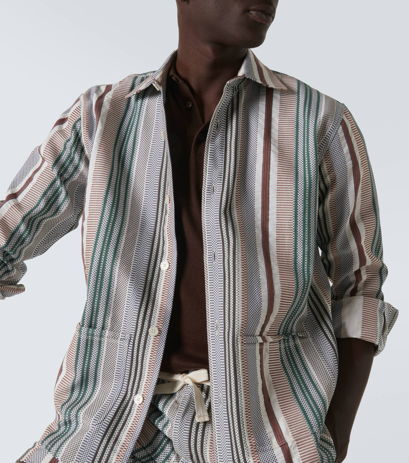 Barkley striped cotton shirt 5