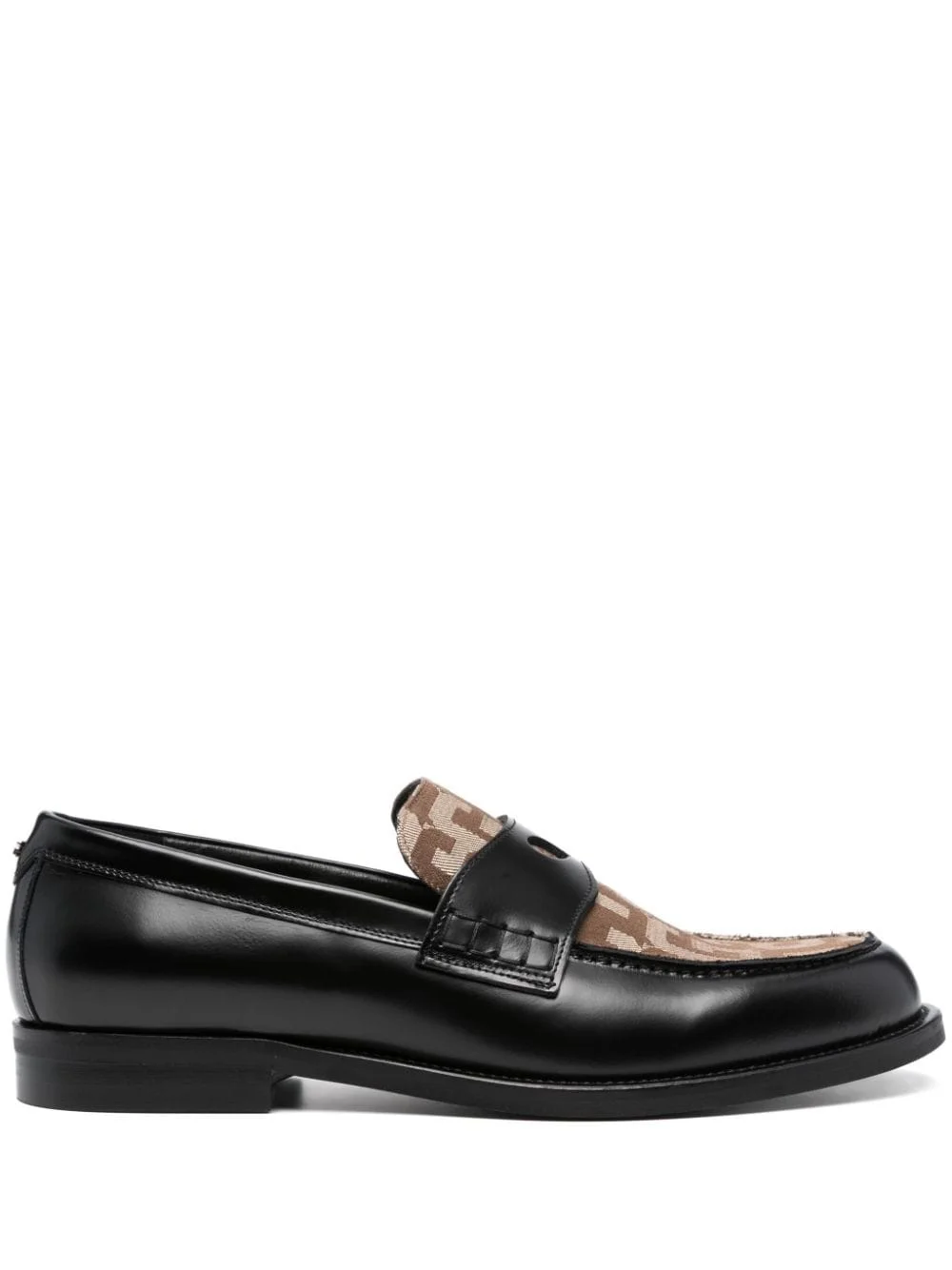 Wirdo monogram-pattern loafers - 1
