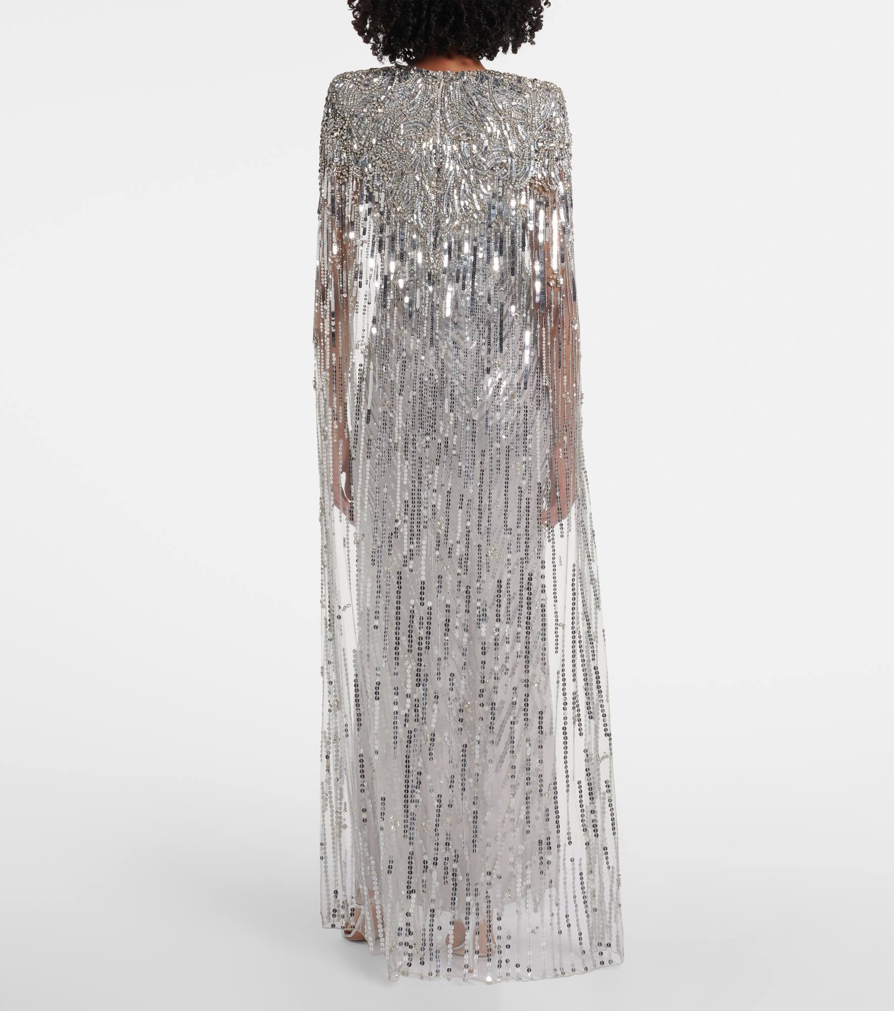 Gold Rush sequined cocktail dress - 3