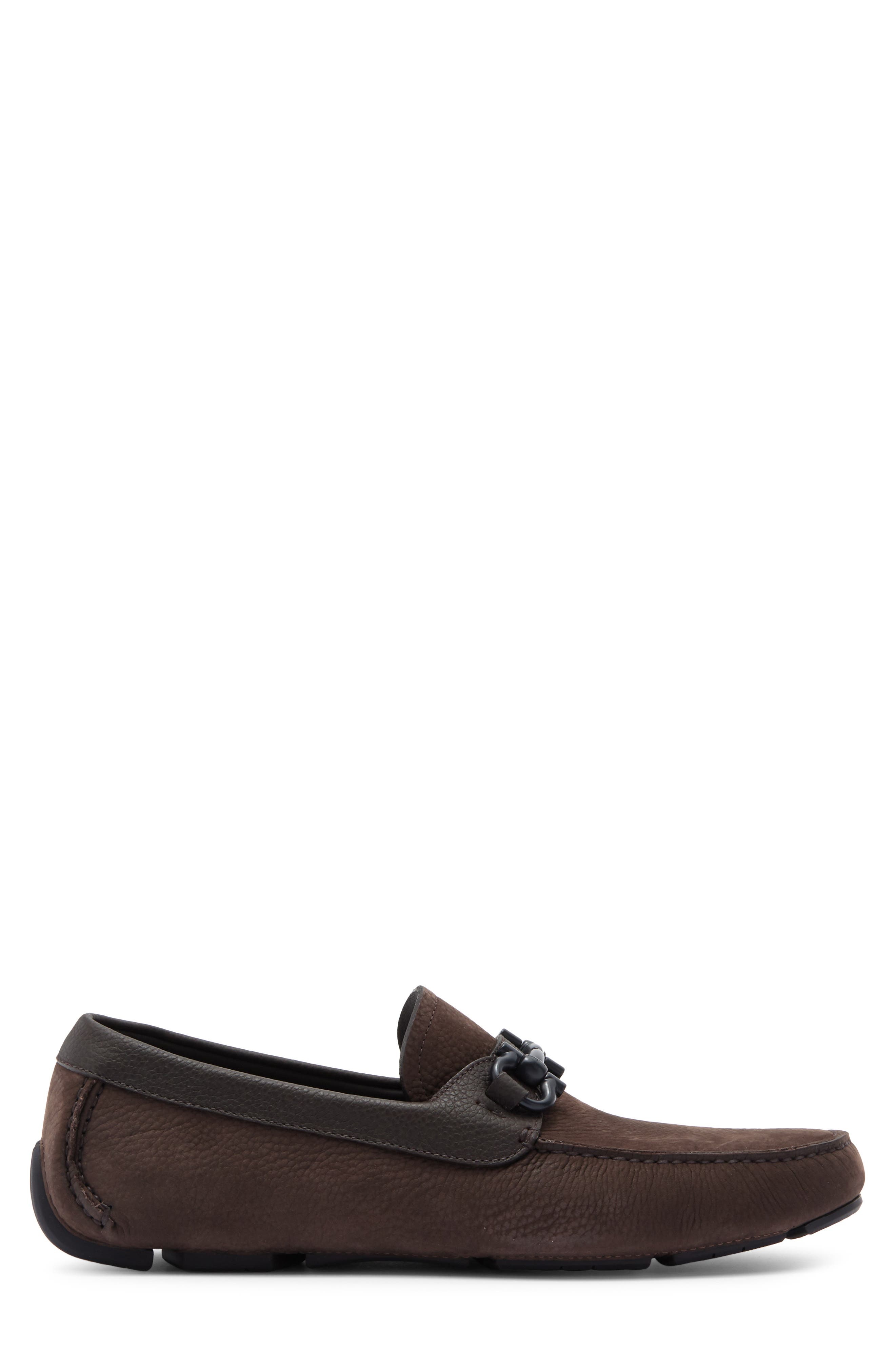 FERRAGAMO Parigi Double Gancio Bit Driving Loafer in Moro at Nordstrom - 3