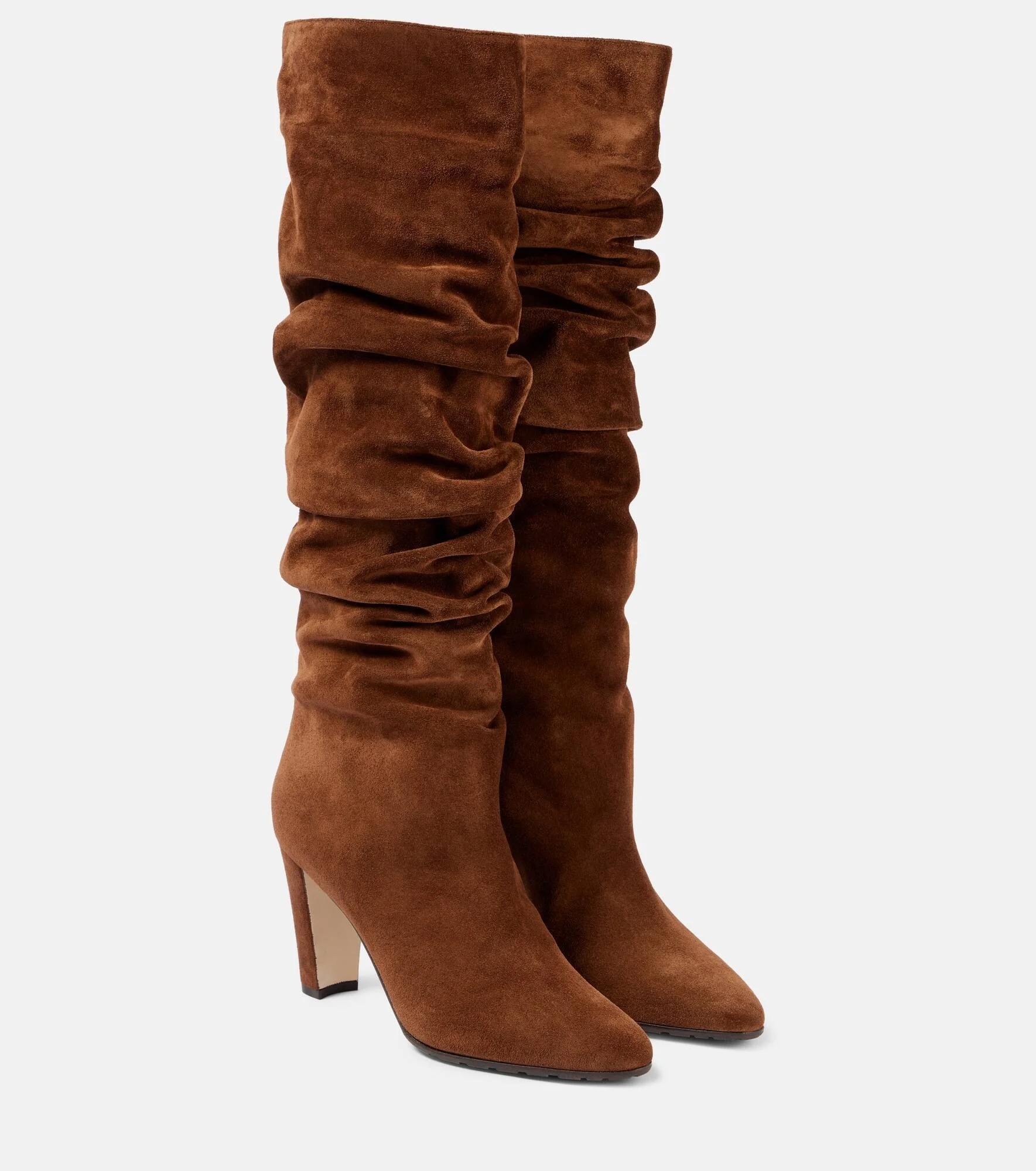Calasso 90 suede knee-high boots - 1