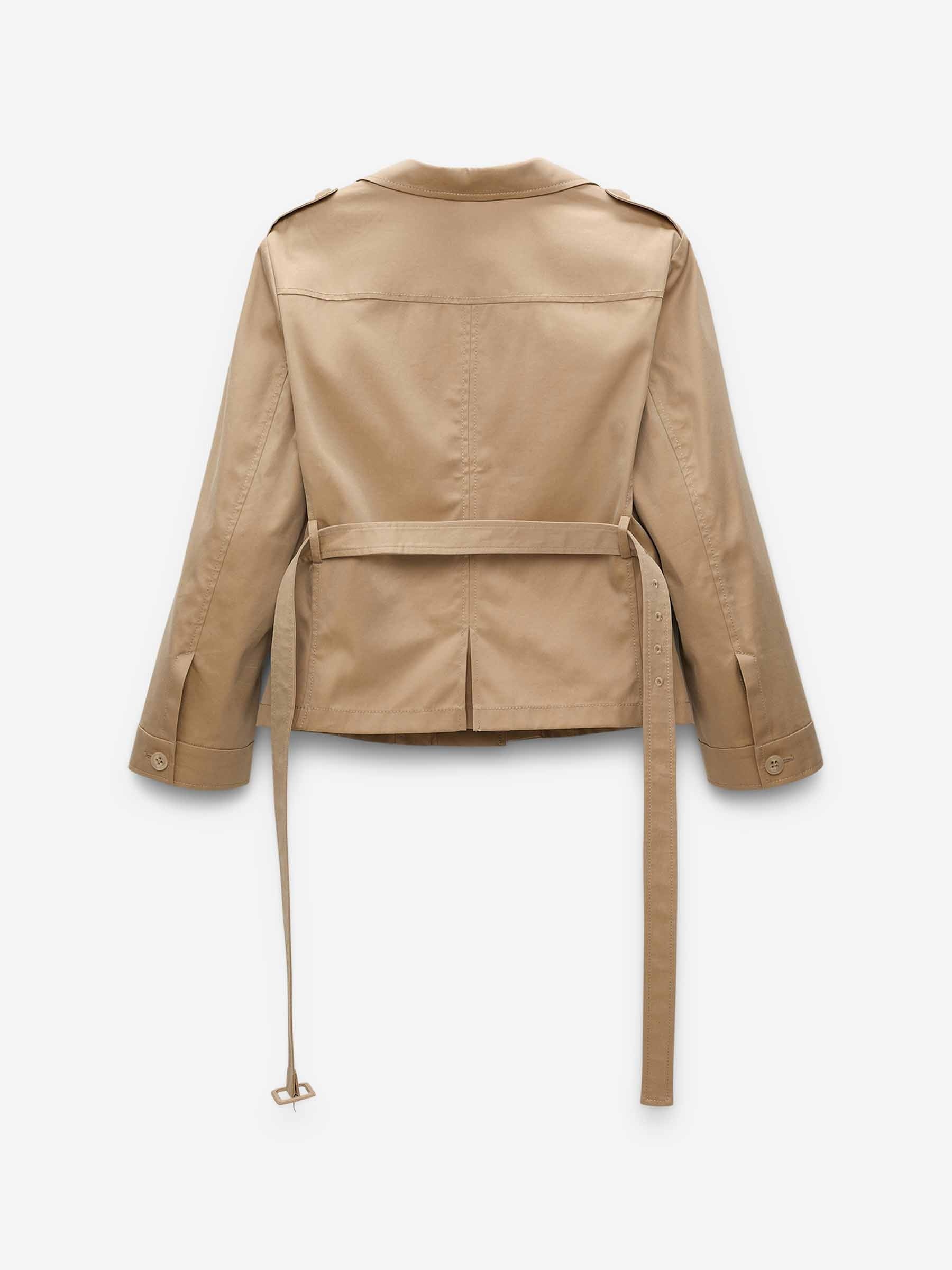 LUXURY LAYER GABARDINE JACKET - 3