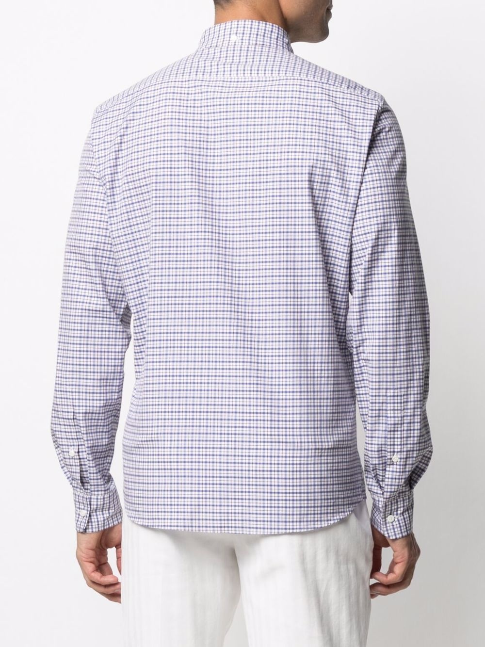 checked cotton shirt - 4