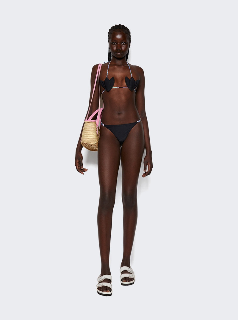 PUCCI Iride Print Bikini Briefs Black outlook