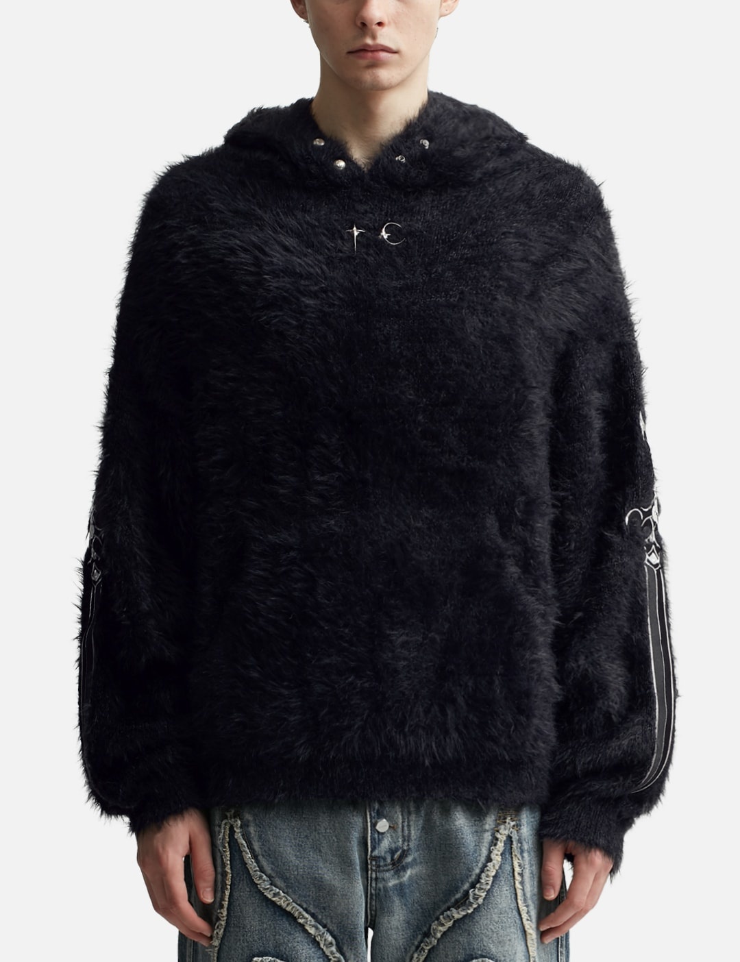 TC LOGO FLUFFY HOODIE - 3