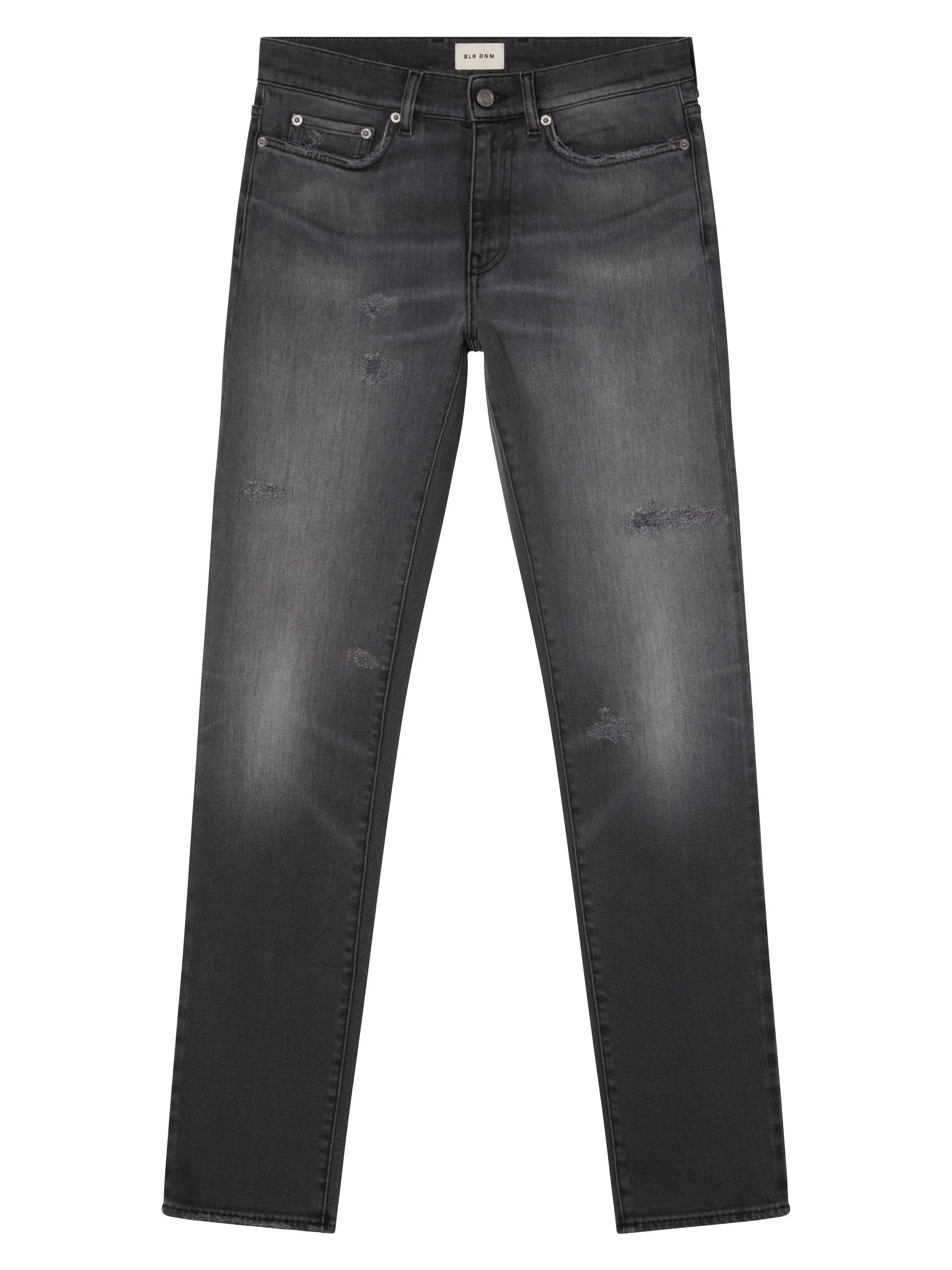Men's Mid-Rise Straight-Leg Jeans - Vintage Grey - 1