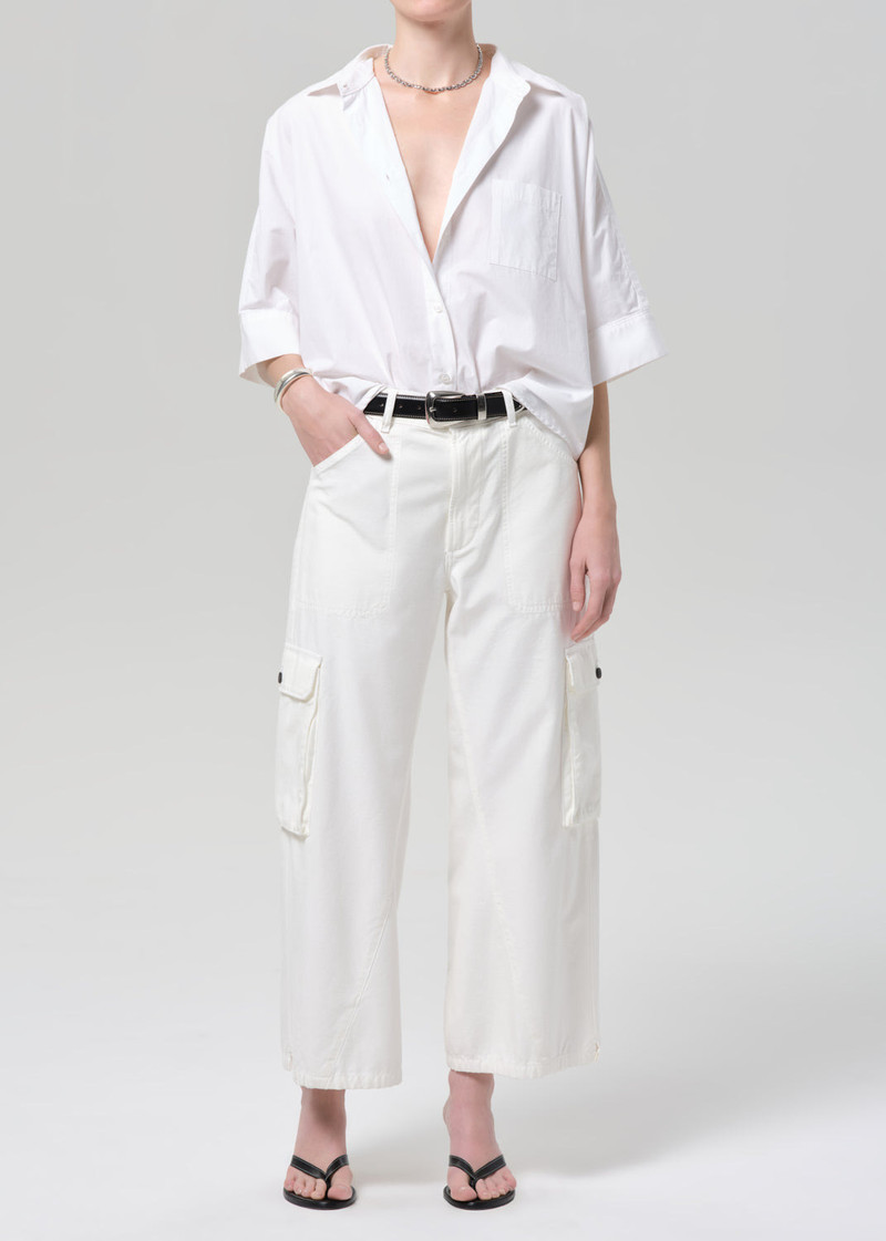 Thassos Twisted Seam Utility Pant In Pashmina - 1